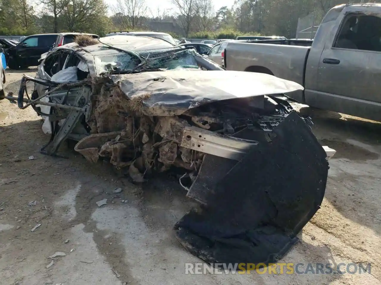 1 Photograph of a damaged car 4T1G11AK1MU491724 TOYOTA CAMRY 2021