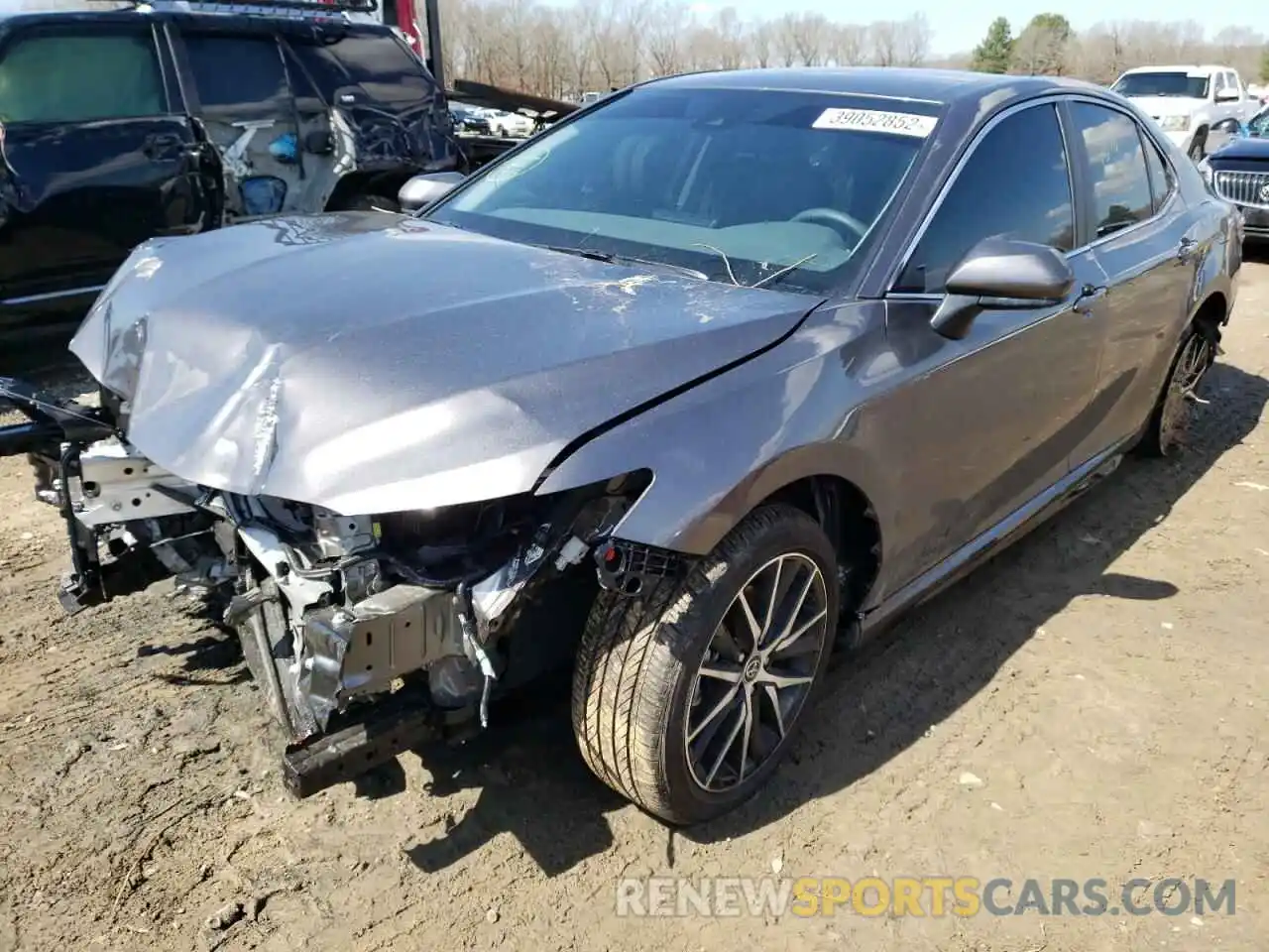 2 Photograph of a damaged car 4T1G11AK1MU496809 TOYOTA CAMRY 2021