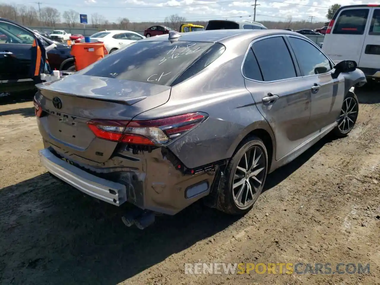 4 Photograph of a damaged car 4T1G11AK1MU496809 TOYOTA CAMRY 2021