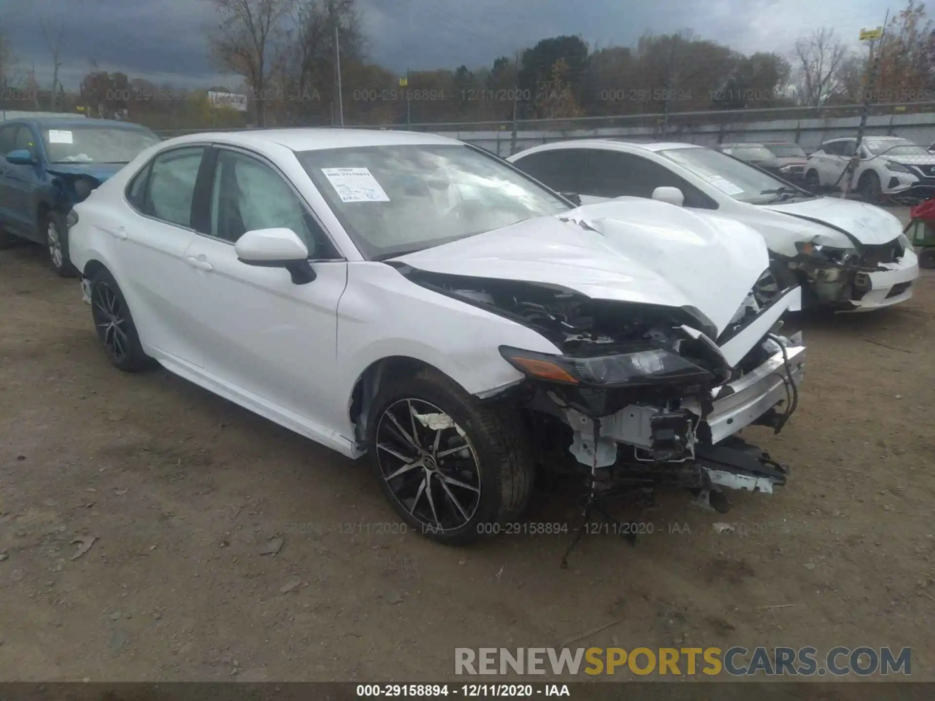 1 Photograph of a damaged car 4T1G11AK1MU517559 TOYOTA CAMRY 2021