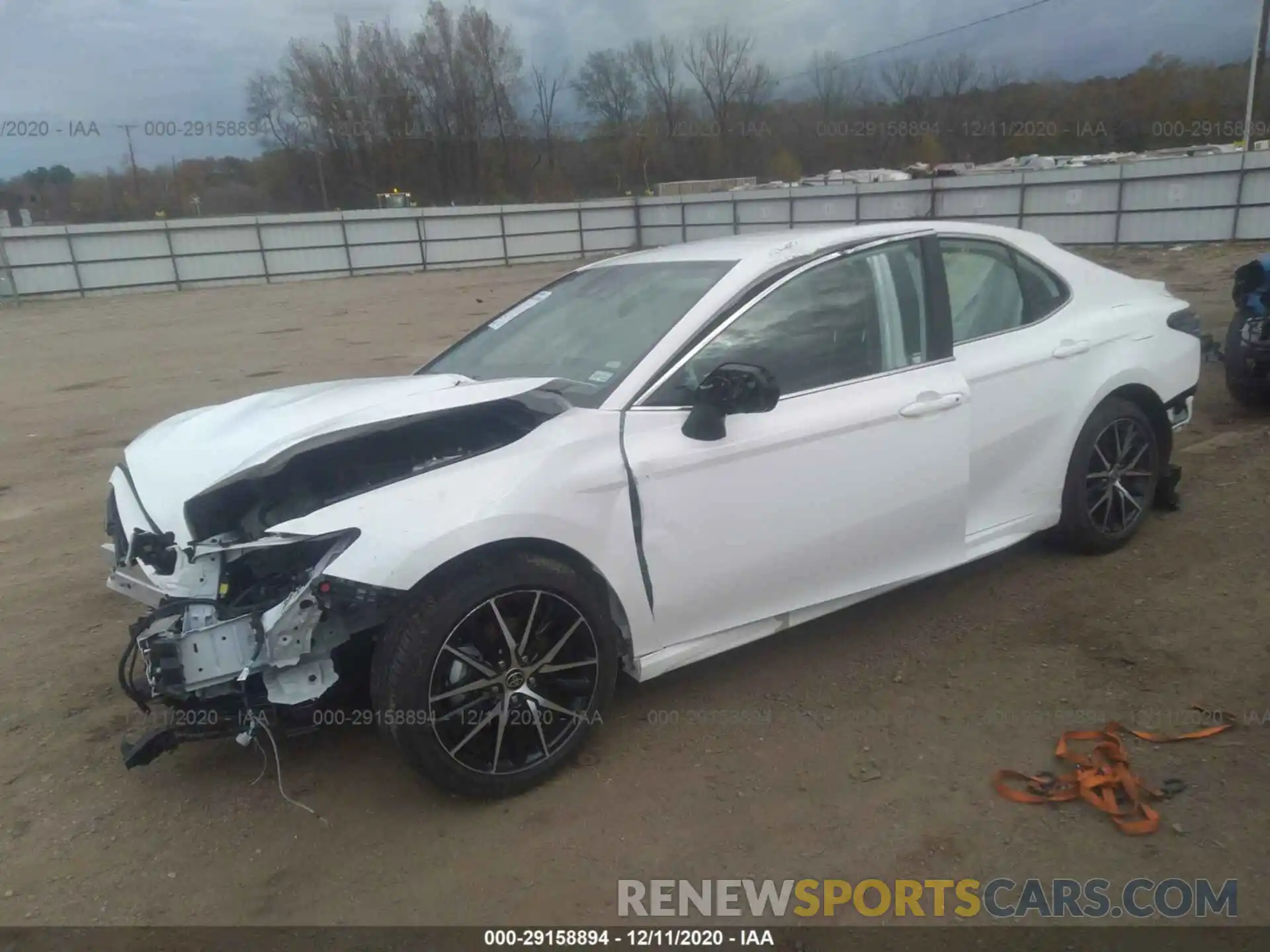 2 Photograph of a damaged car 4T1G11AK1MU517559 TOYOTA CAMRY 2021