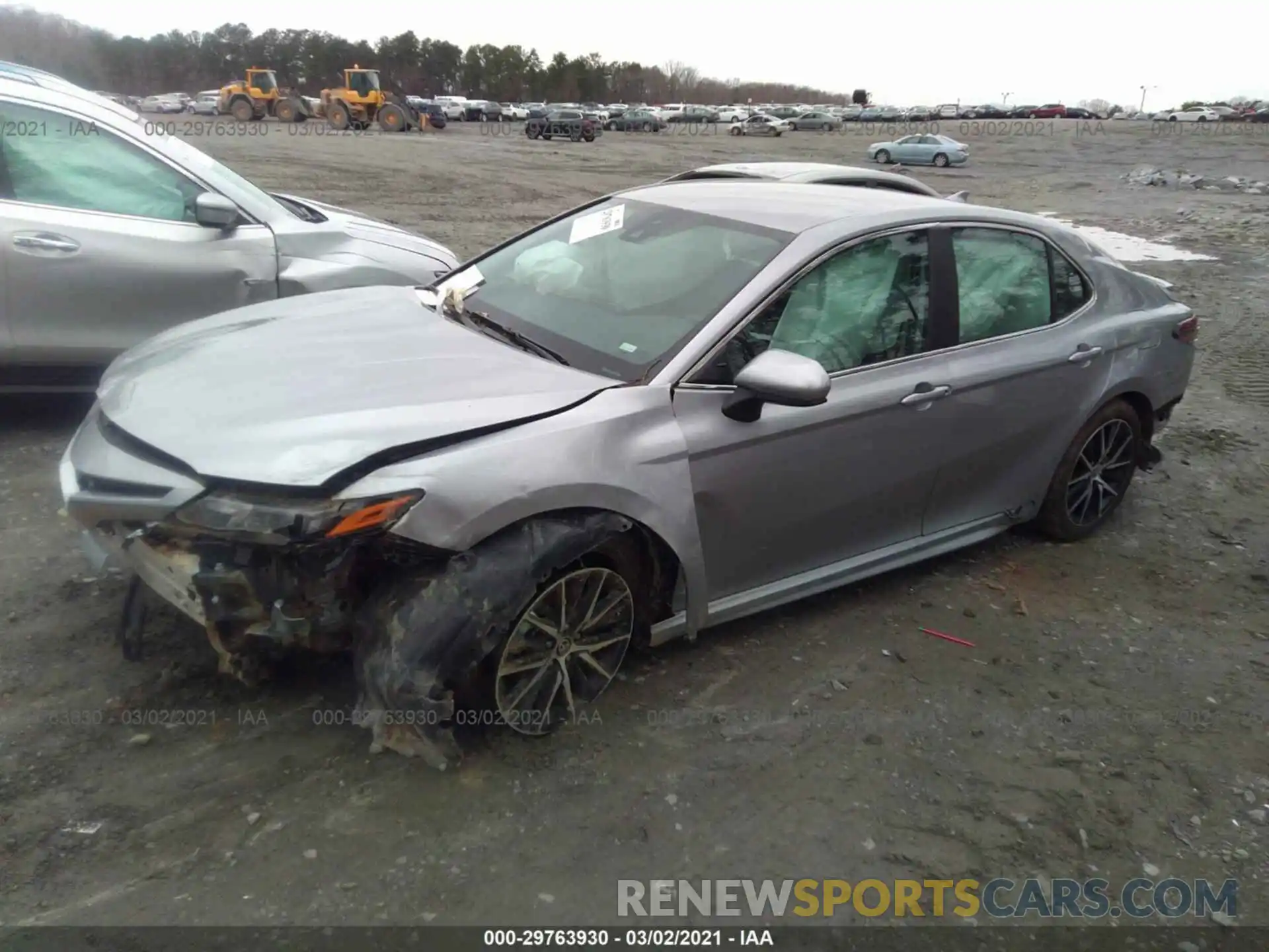 2 Photograph of a damaged car 4T1G11AK1MU517626 TOYOTA CAMRY 2021