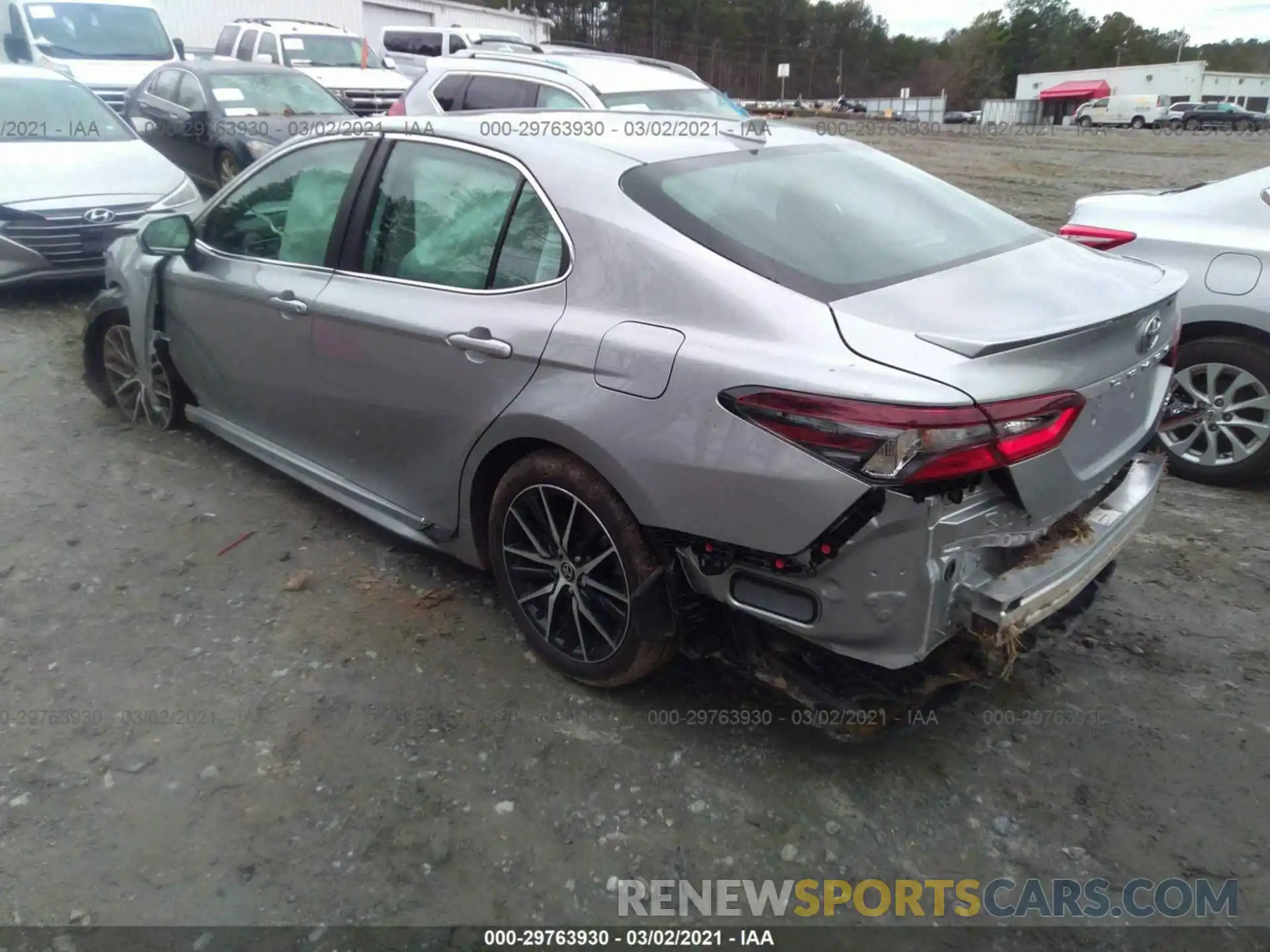 3 Photograph of a damaged car 4T1G11AK1MU517626 TOYOTA CAMRY 2021