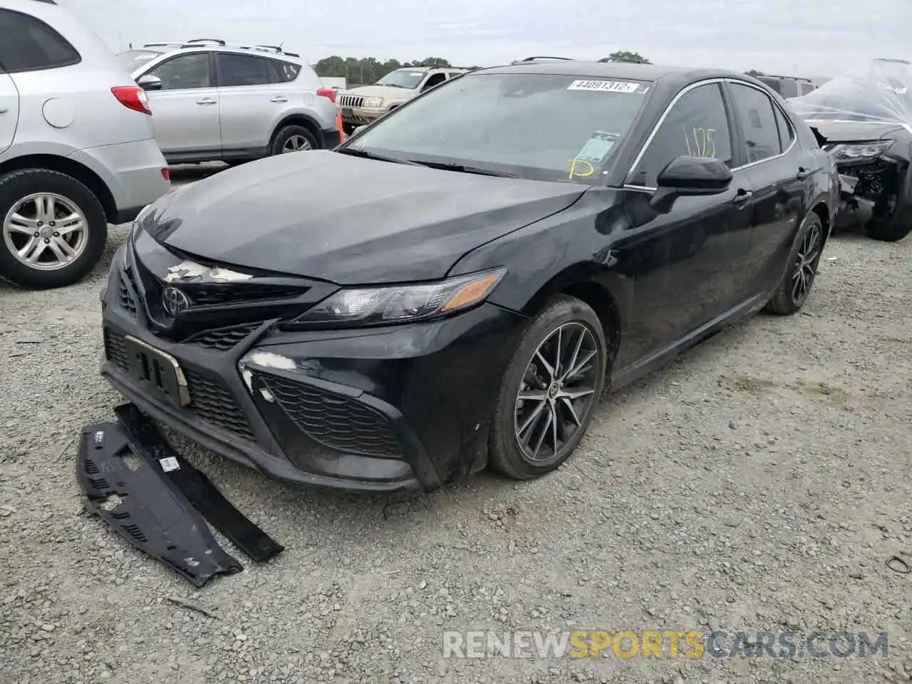 2 Photograph of a damaged car 4T1G11AK1MU519165 TOYOTA CAMRY 2021