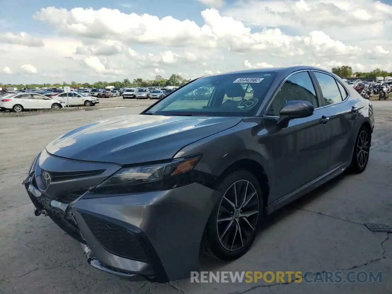 2 Photograph of a damaged car 4T1G11AK1MU520655 TOYOTA CAMRY 2021