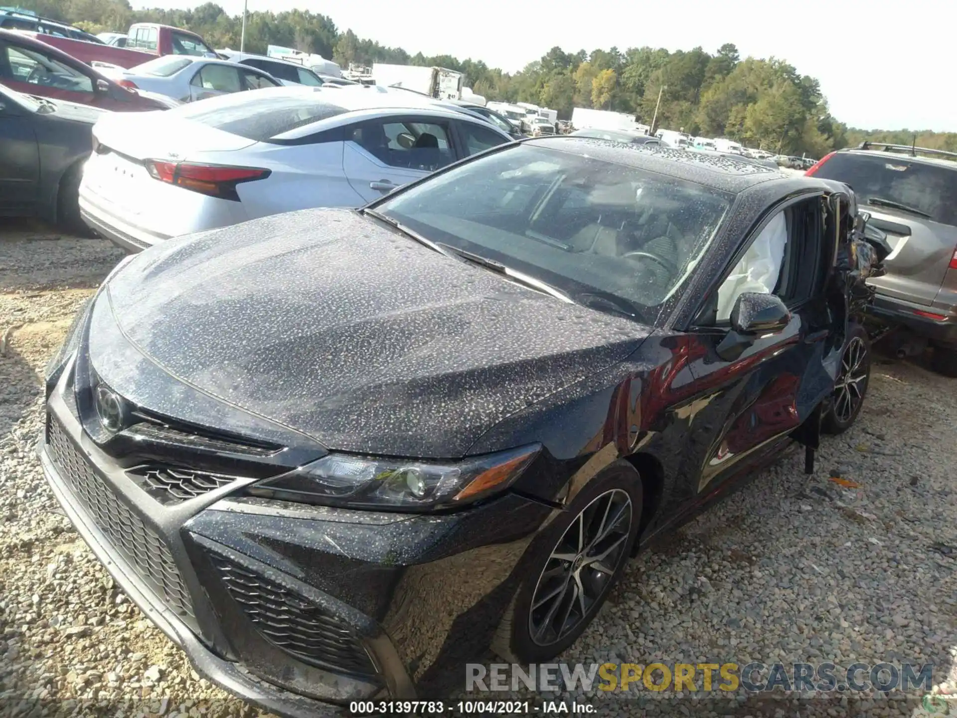 2 Photograph of a damaged car 4T1G11AK1MU520882 TOYOTA CAMRY 2021