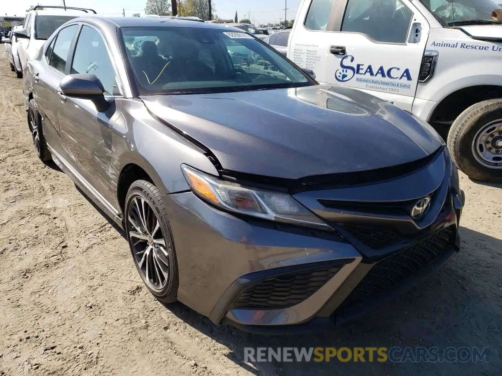 1 Photograph of a damaged car 4T1G11AK1MU523720 TOYOTA CAMRY 2021