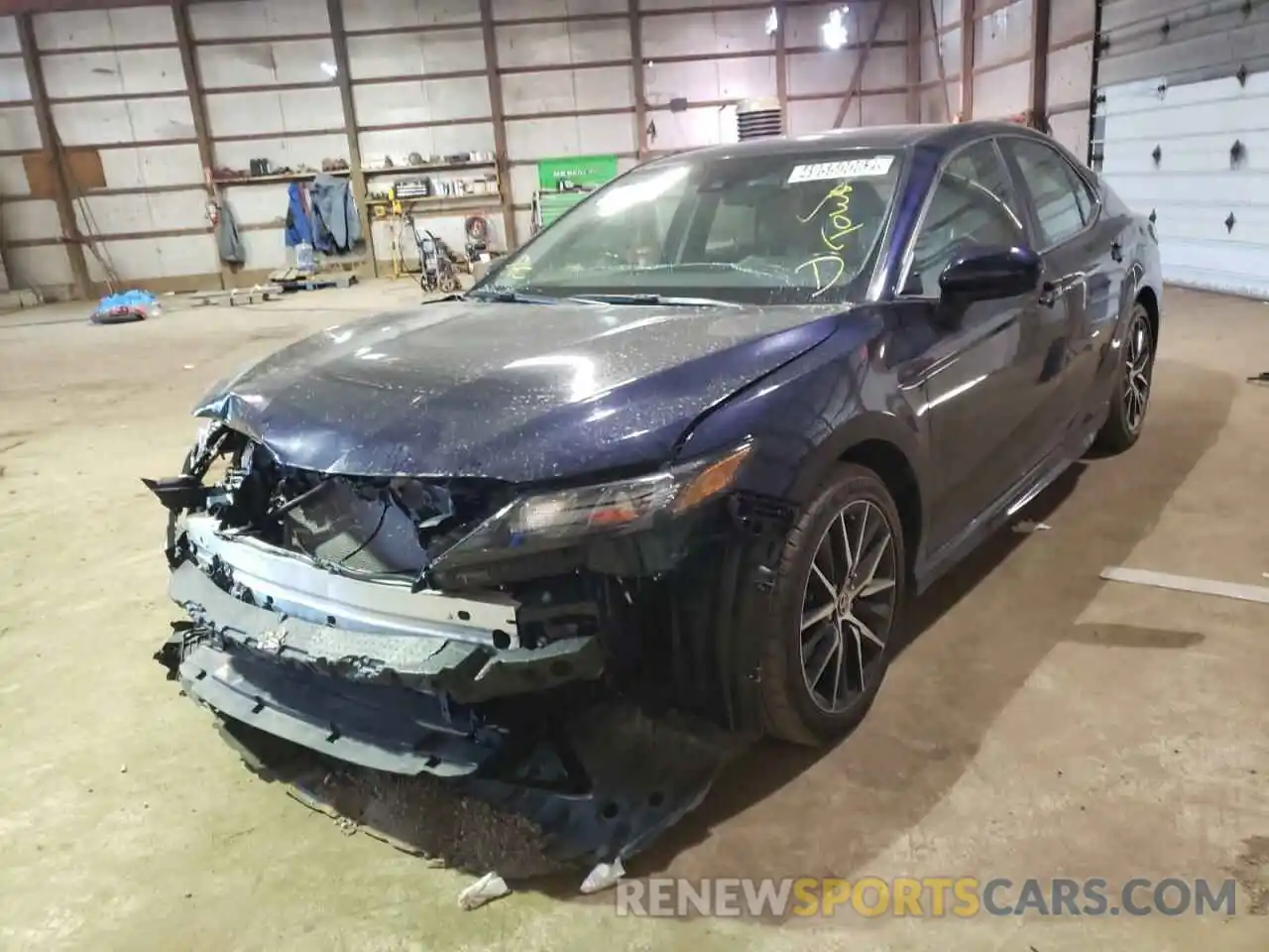 2 Photograph of a damaged car 4T1G11AK1MU525113 TOYOTA CAMRY 2021