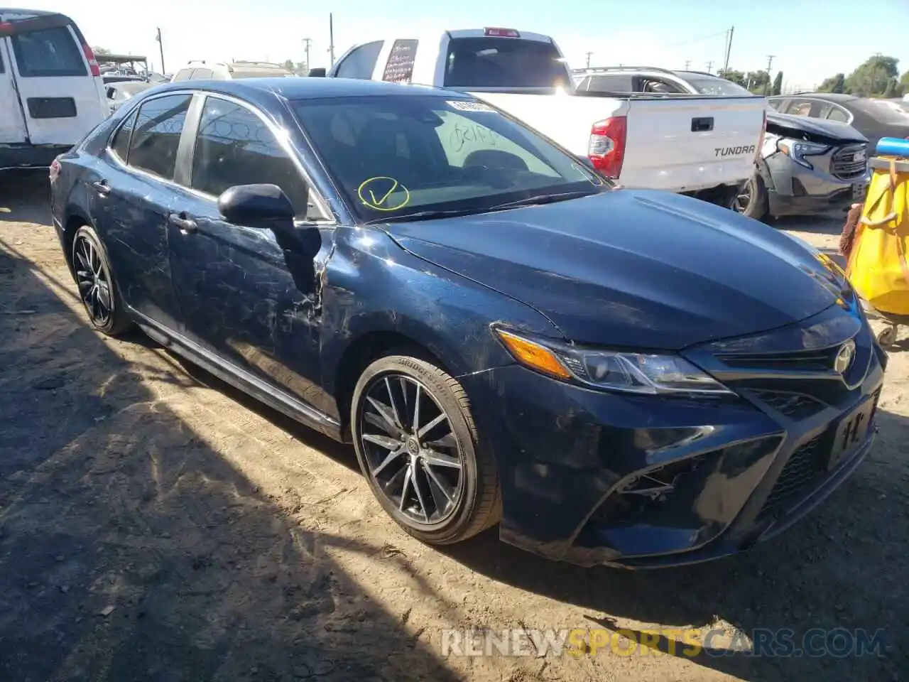 1 Photograph of a damaged car 4T1G11AK1MU533714 TOYOTA CAMRY 2021