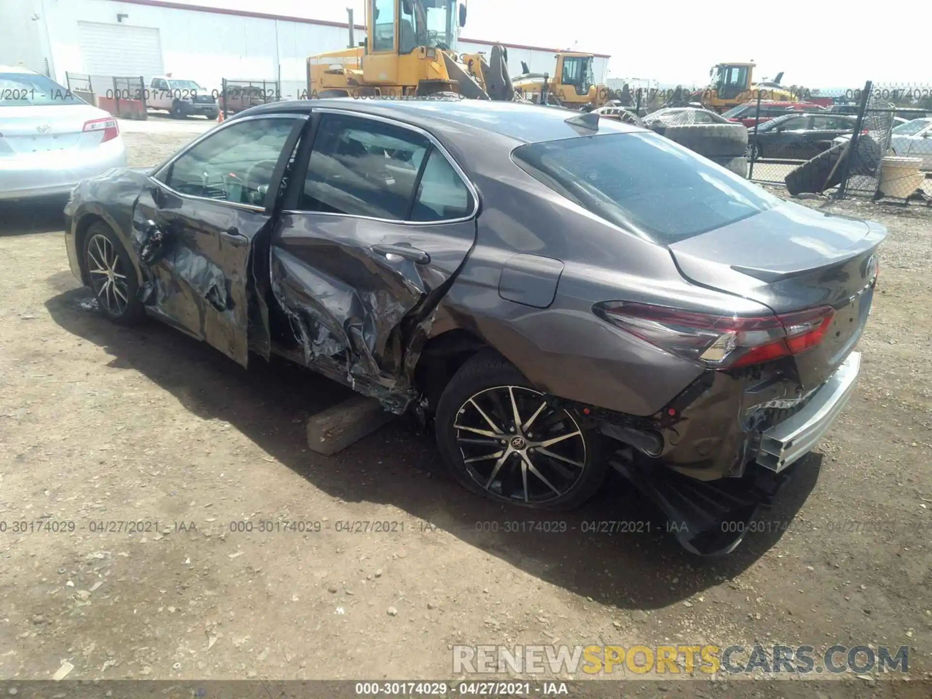 3 Photograph of a damaged car 4T1G11AK1MU537343 TOYOTA CAMRY 2021