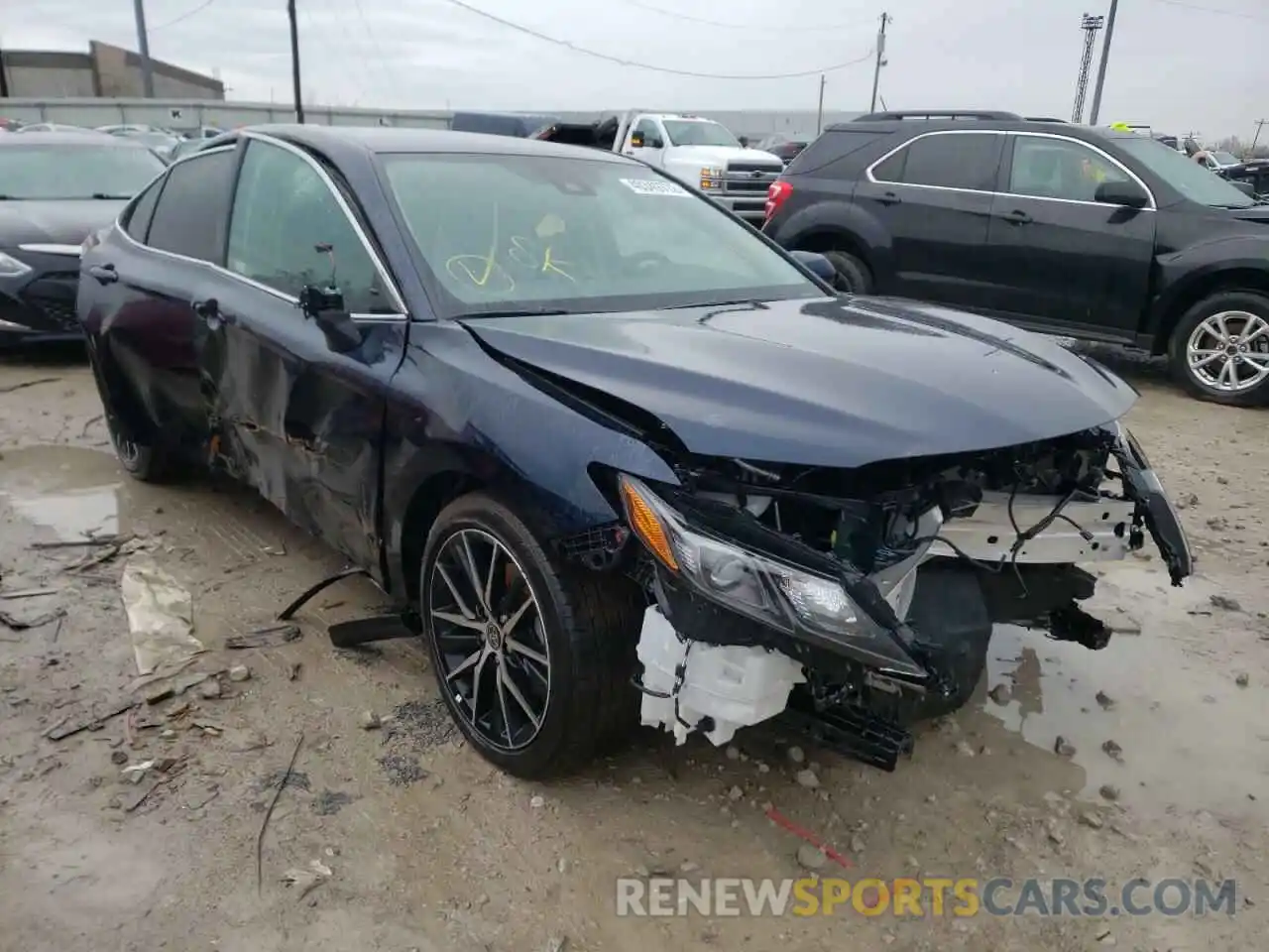 1 Photograph of a damaged car 4T1G11AK1MU538590 TOYOTA CAMRY 2021