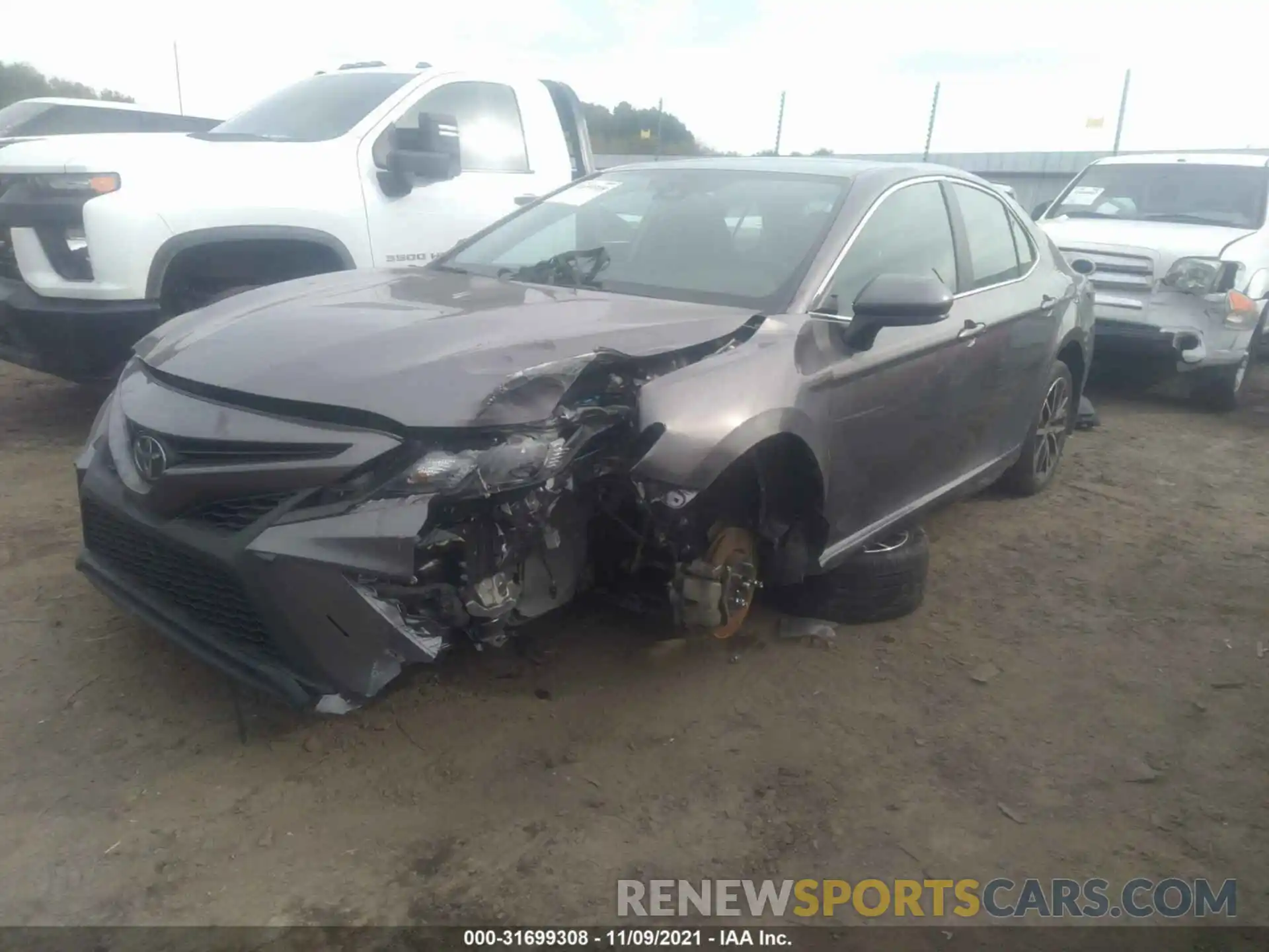 2 Photograph of a damaged car 4T1G11AK1MU538671 TOYOTA CAMRY 2021