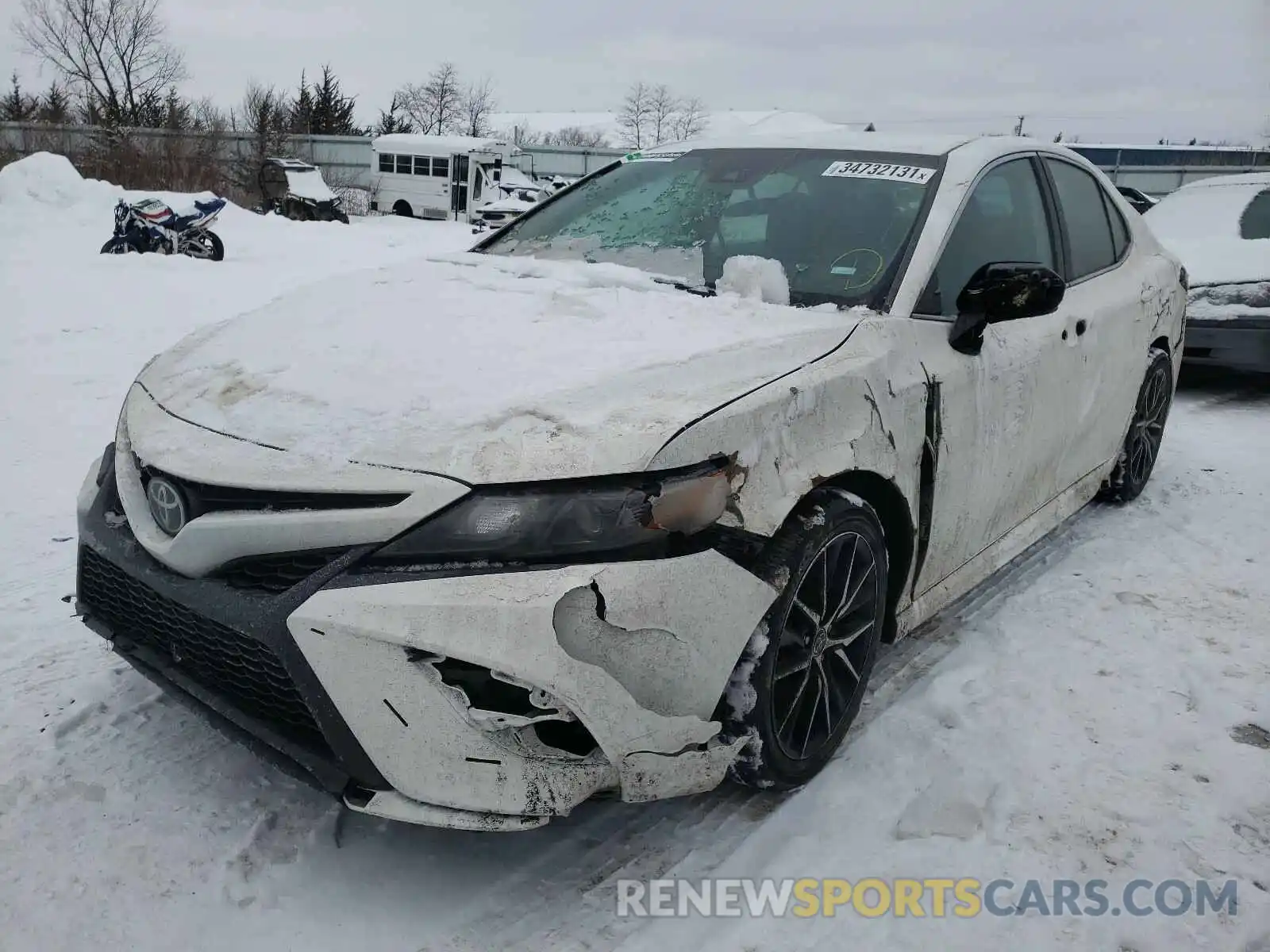 2 Photograph of a damaged car 4T1G11AK1MU543157 TOYOTA CAMRY 2021