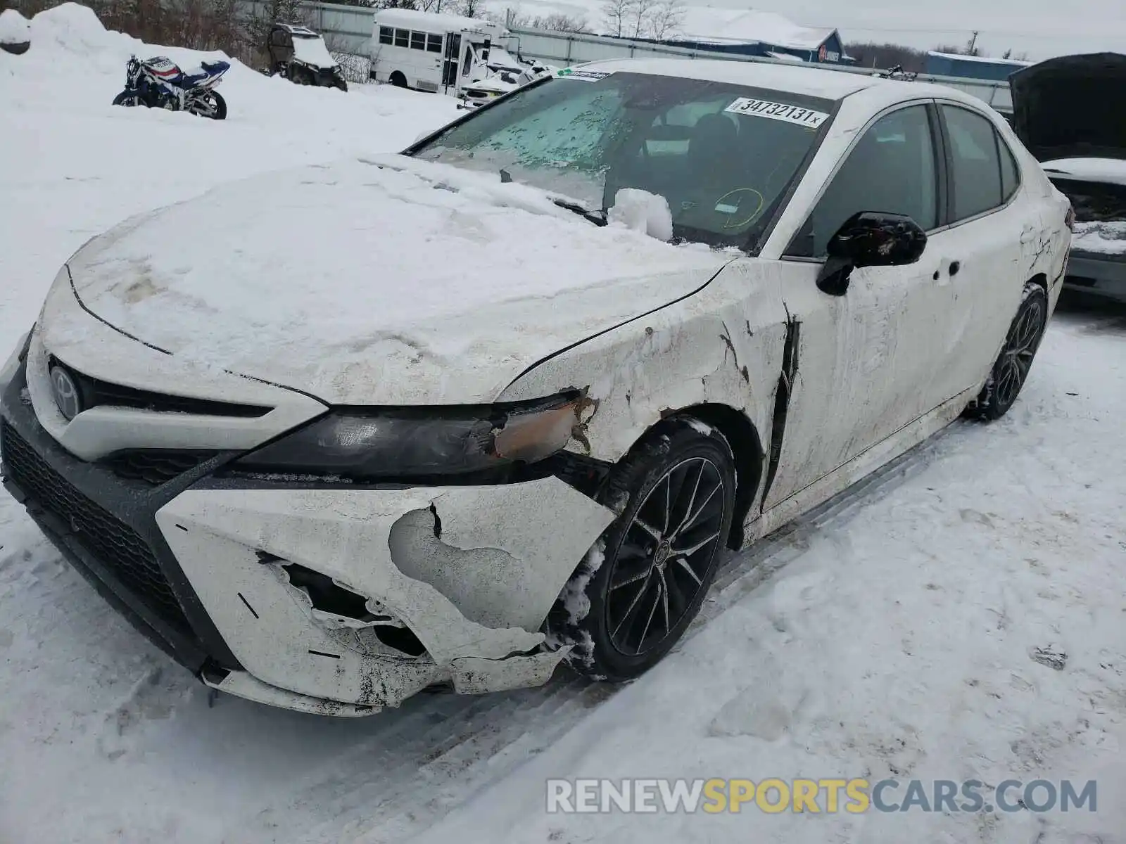 9 Photograph of a damaged car 4T1G11AK1MU543157 TOYOTA CAMRY 2021