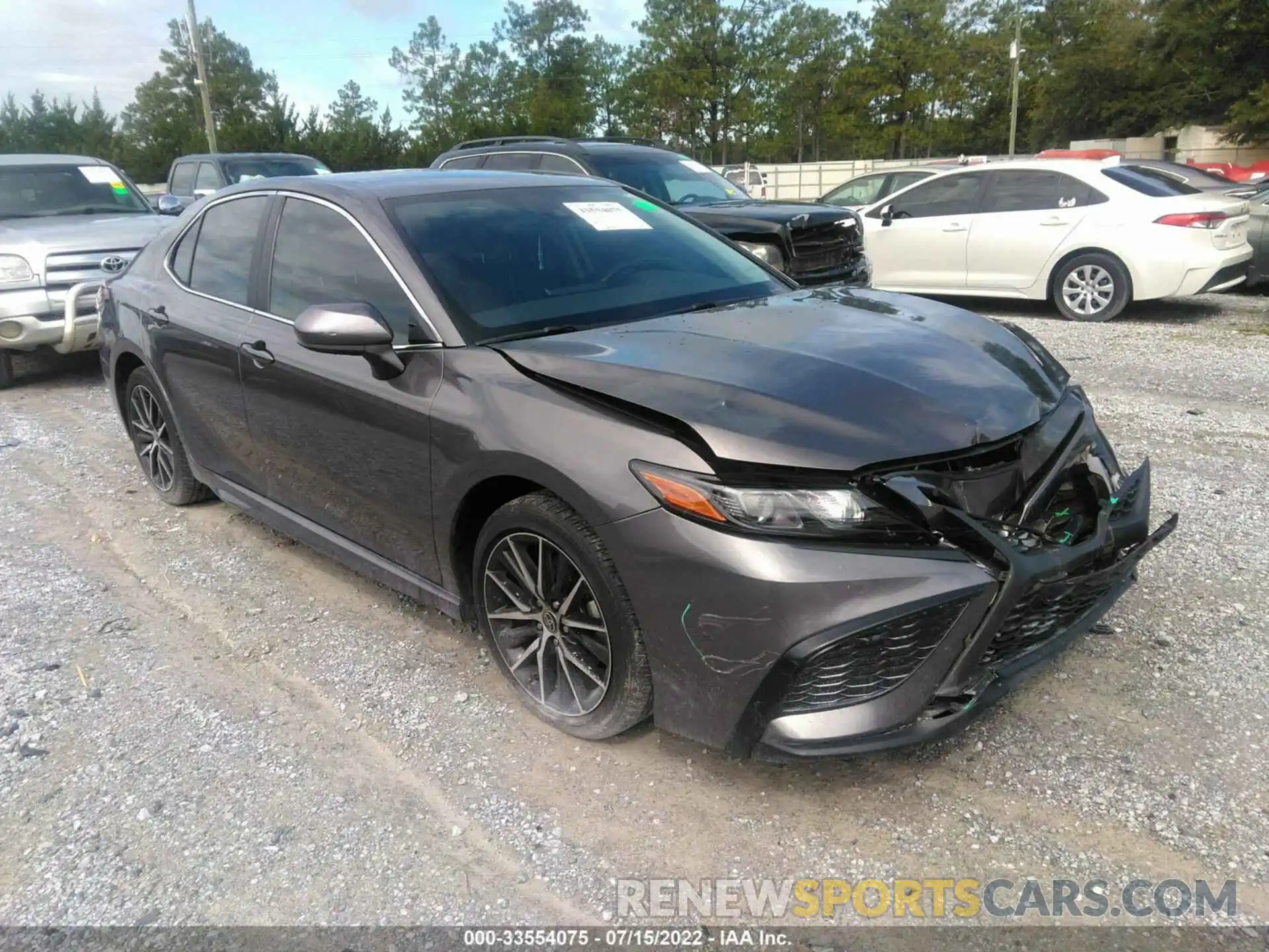 1 Photograph of a damaged car 4T1G11AK1MU543224 TOYOTA CAMRY 2021