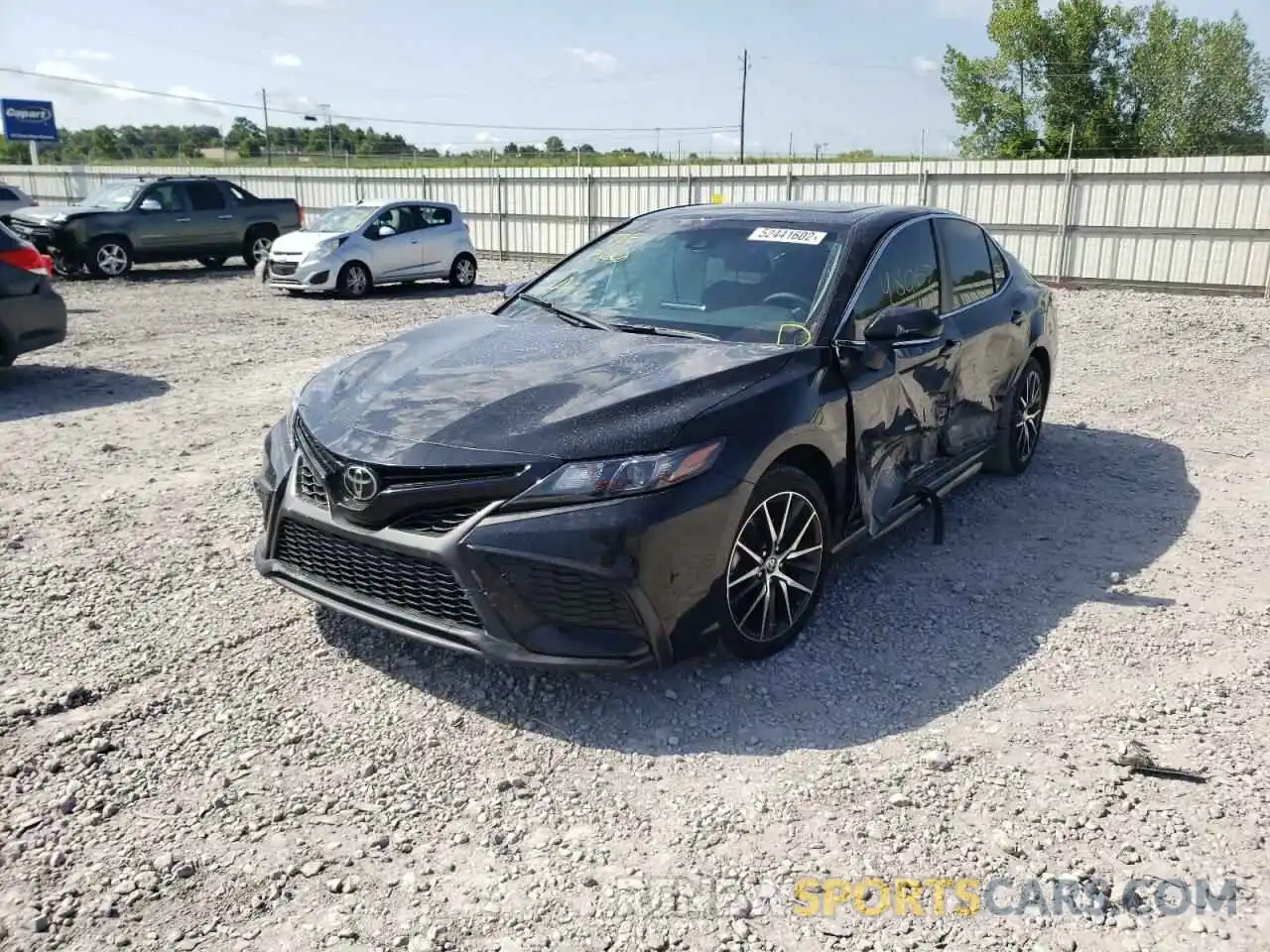 2 Photograph of a damaged car 4T1G11AK1MU544244 TOYOTA CAMRY 2021