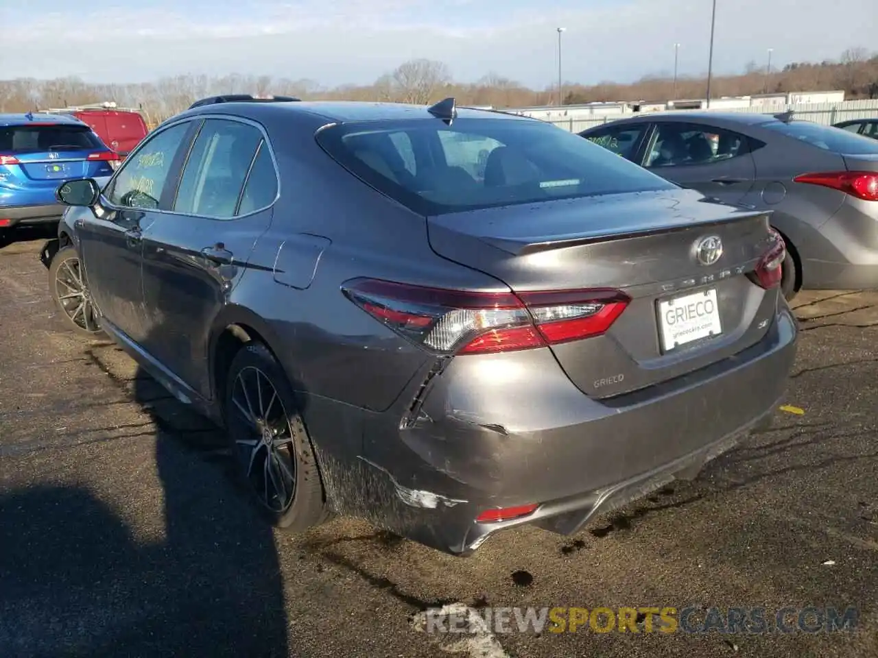 3 Photograph of a damaged car 4T1G11AK1MU548097 TOYOTA CAMRY 2021