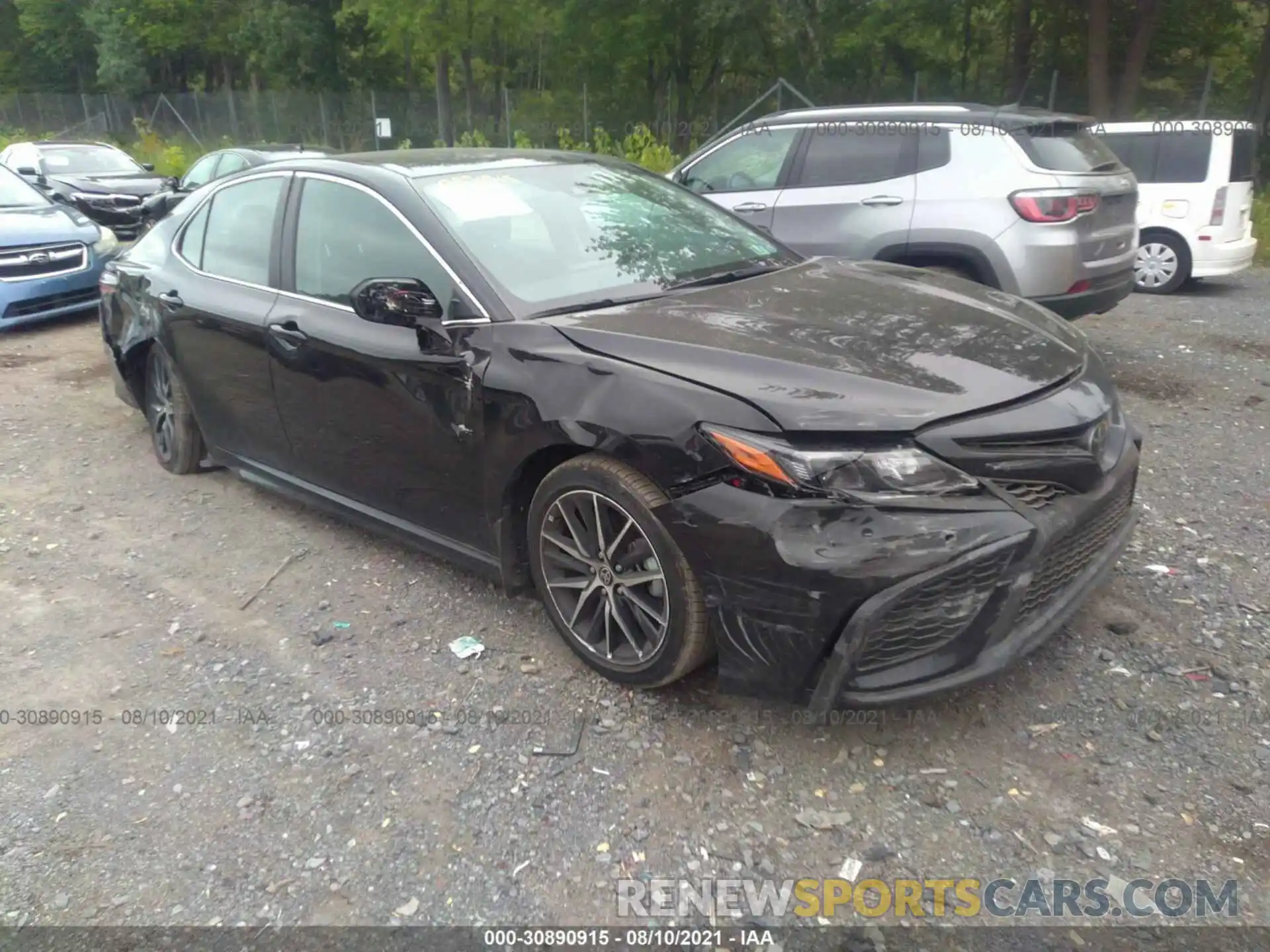 1 Photograph of a damaged car 4T1G11AK1MU554692 TOYOTA CAMRY 2021