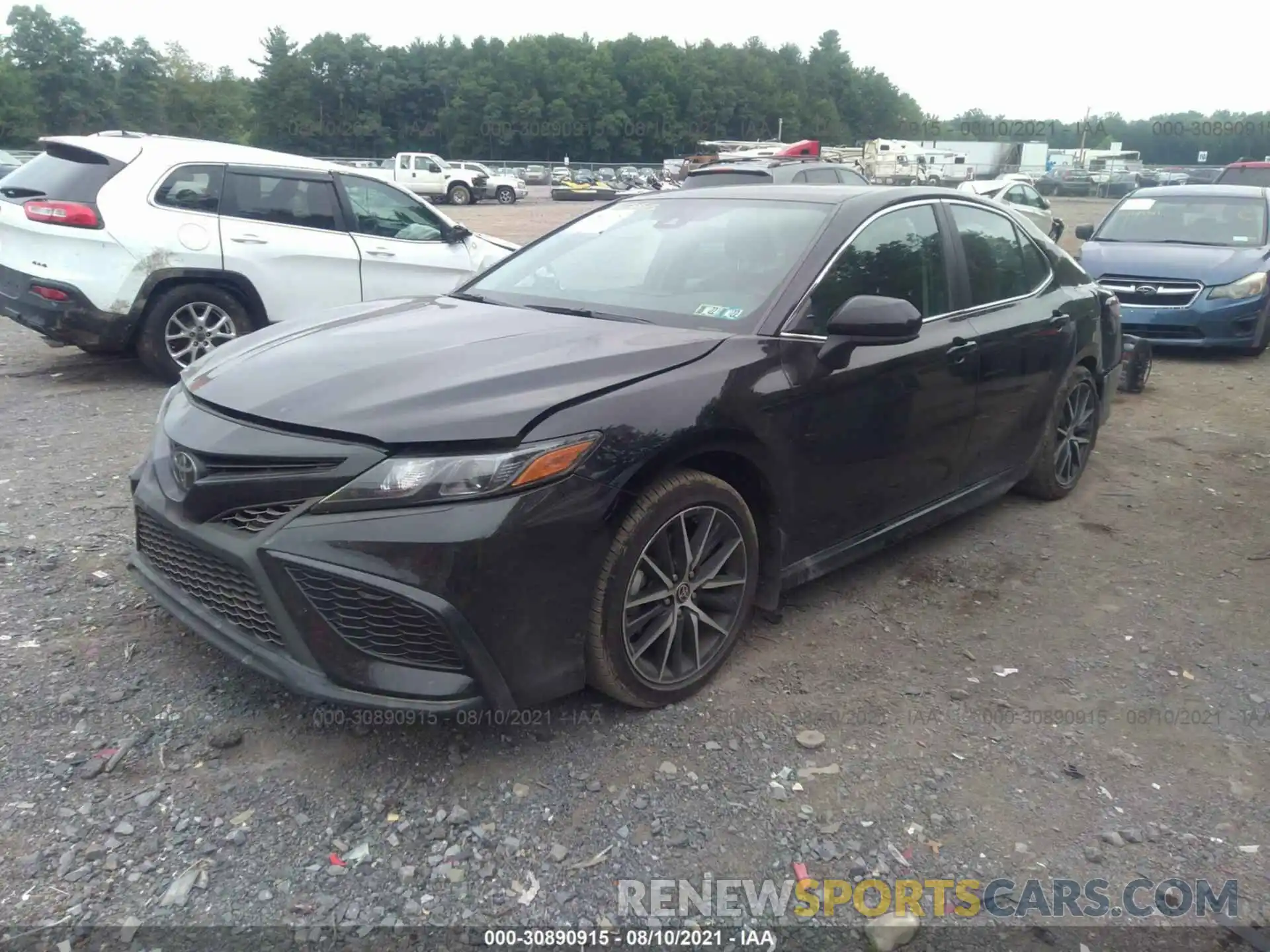 2 Photograph of a damaged car 4T1G11AK1MU554692 TOYOTA CAMRY 2021