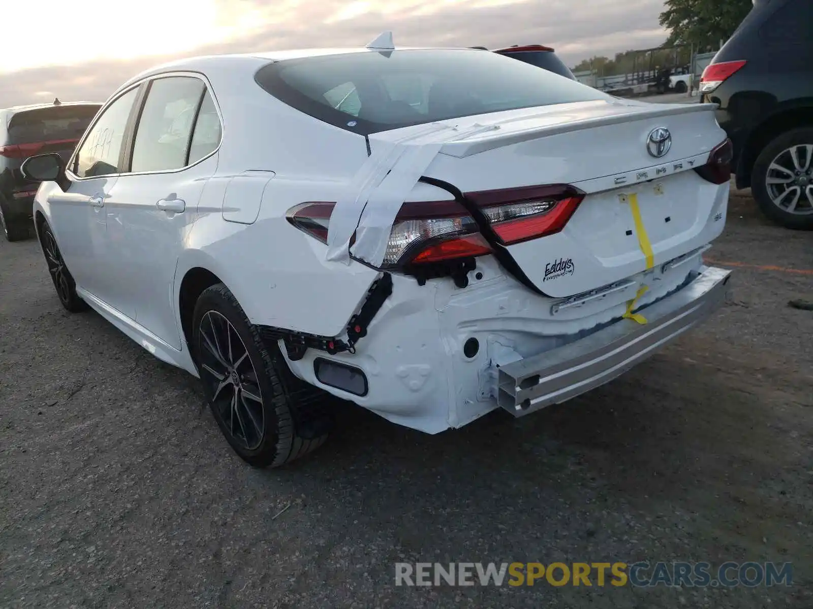 3 Photograph of a damaged car 4T1G11AK1MU557334 TOYOTA CAMRY 2021