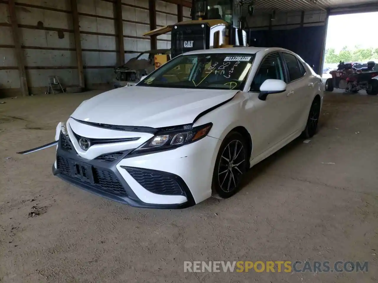 2 Photograph of a damaged car 4T1G11AK1MU559987 TOYOTA CAMRY 2021