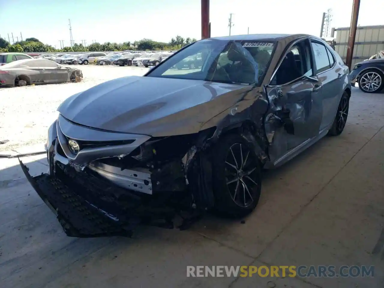 2 Photograph of a damaged car 4T1G11AK1MU563232 TOYOTA CAMRY 2021