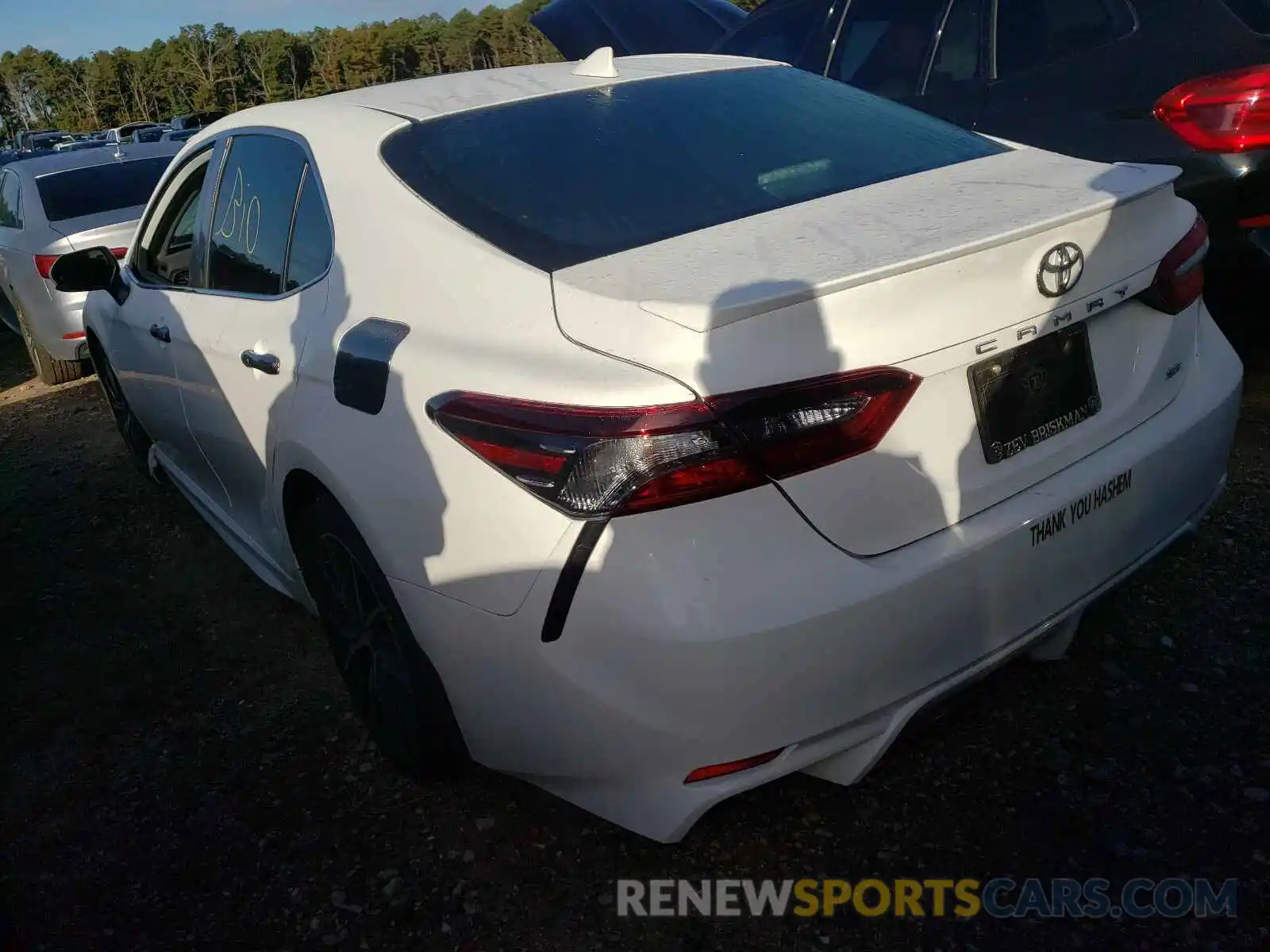 3 Photograph of a damaged car 4T1G11AK1MU566311 TOYOTA CAMRY 2021