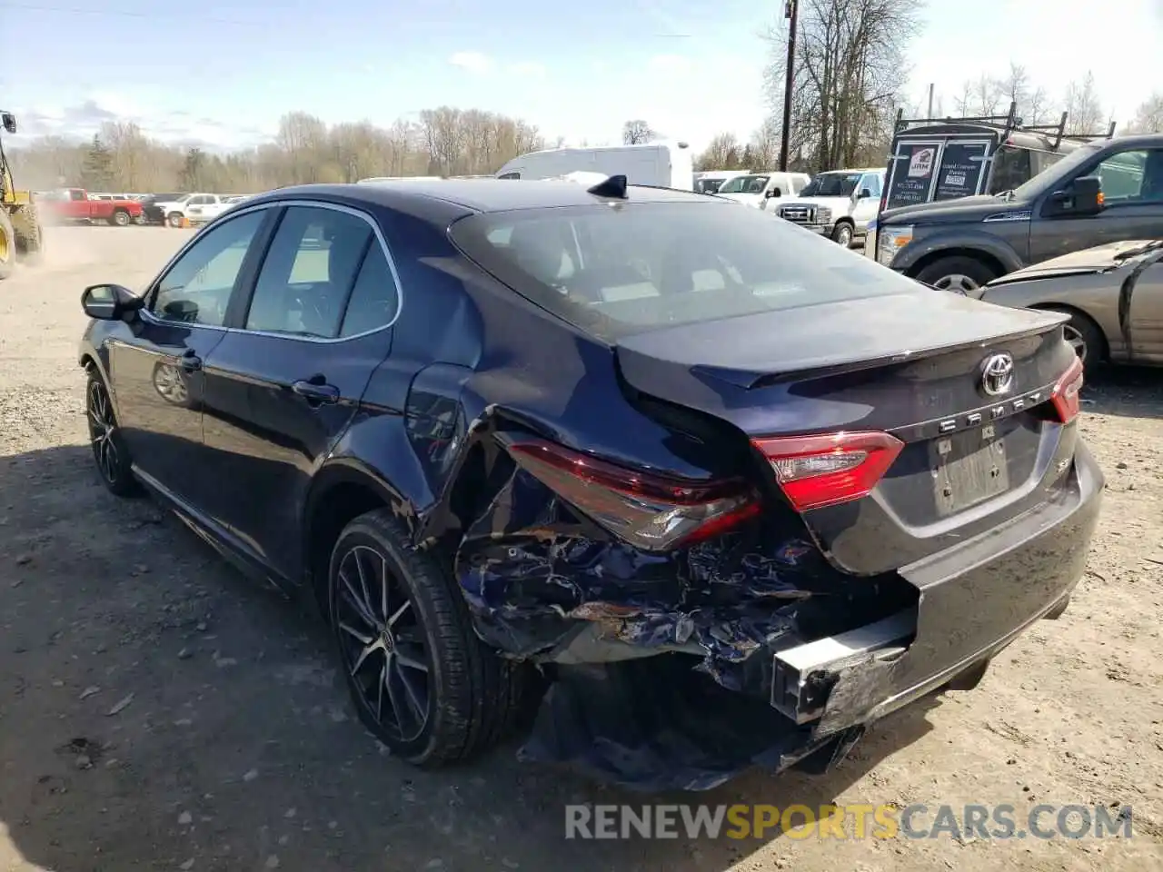 3 Photograph of a damaged car 4T1G11AK1MU568169 TOYOTA CAMRY 2021