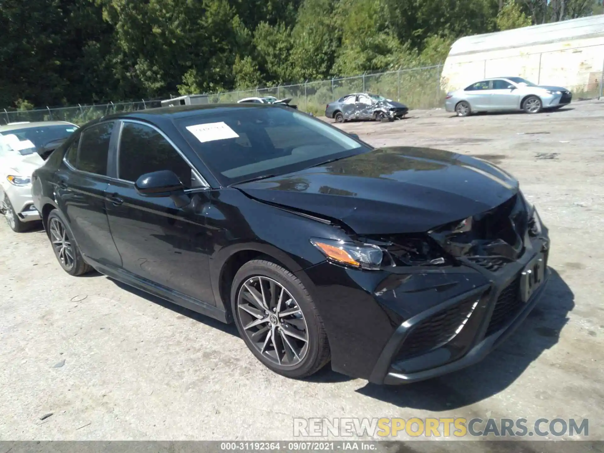 1 Photograph of a damaged car 4T1G11AK1MU569760 TOYOTA CAMRY 2021