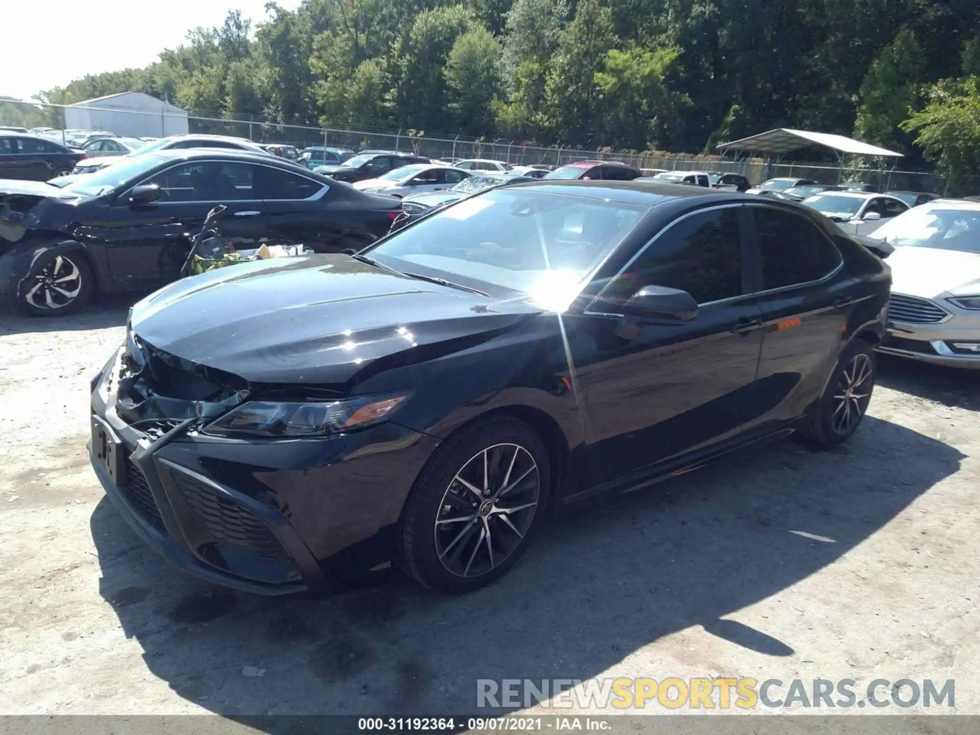 2 Photograph of a damaged car 4T1G11AK1MU569760 TOYOTA CAMRY 2021