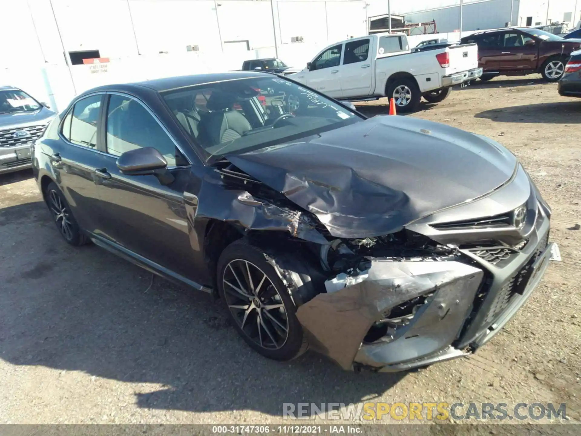 1 Photograph of a damaged car 4T1G11AK1MU573274 TOYOTA CAMRY 2021