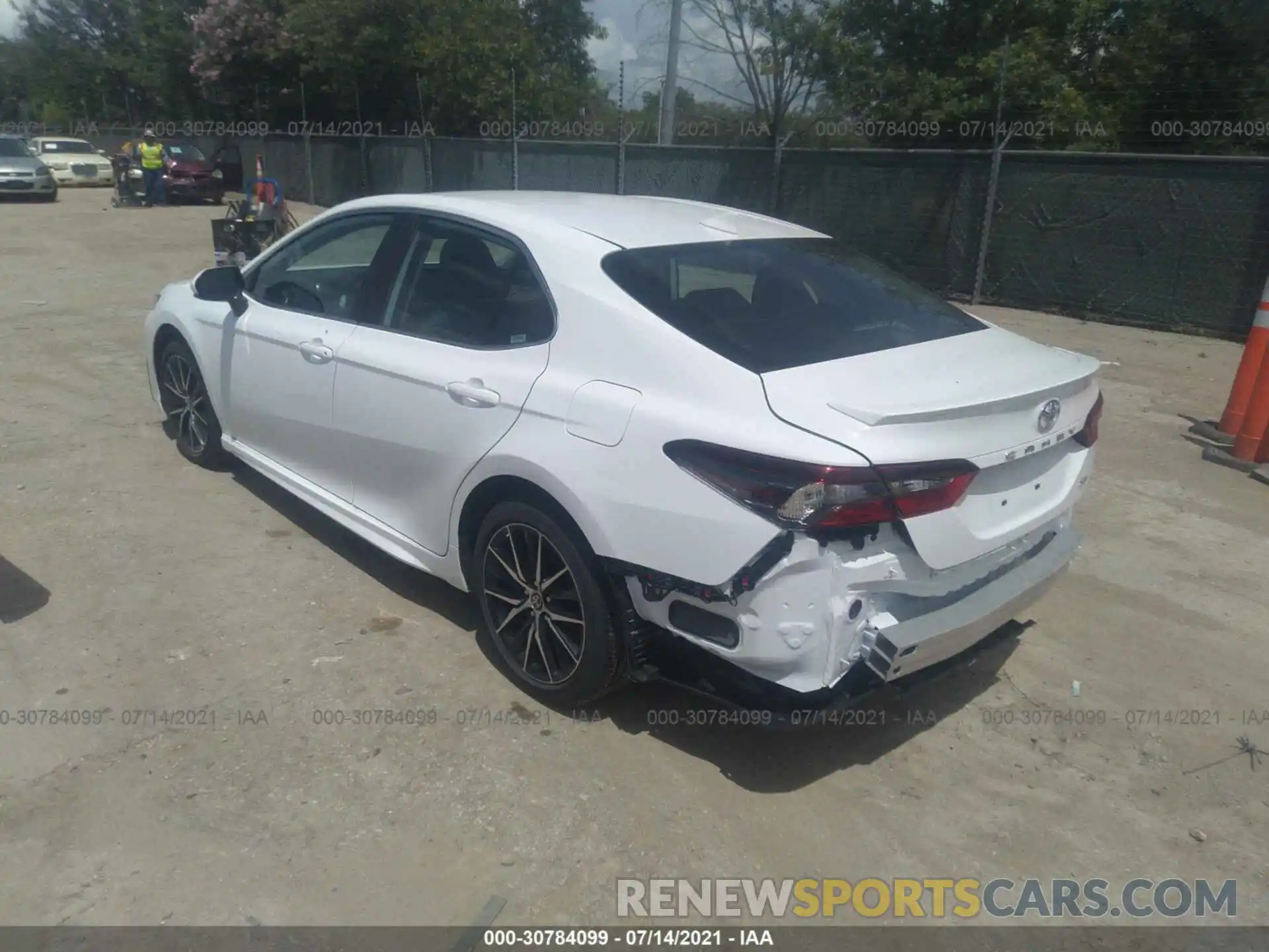 3 Photograph of a damaged car 4T1G11AK1MU574053 TOYOTA CAMRY 2021