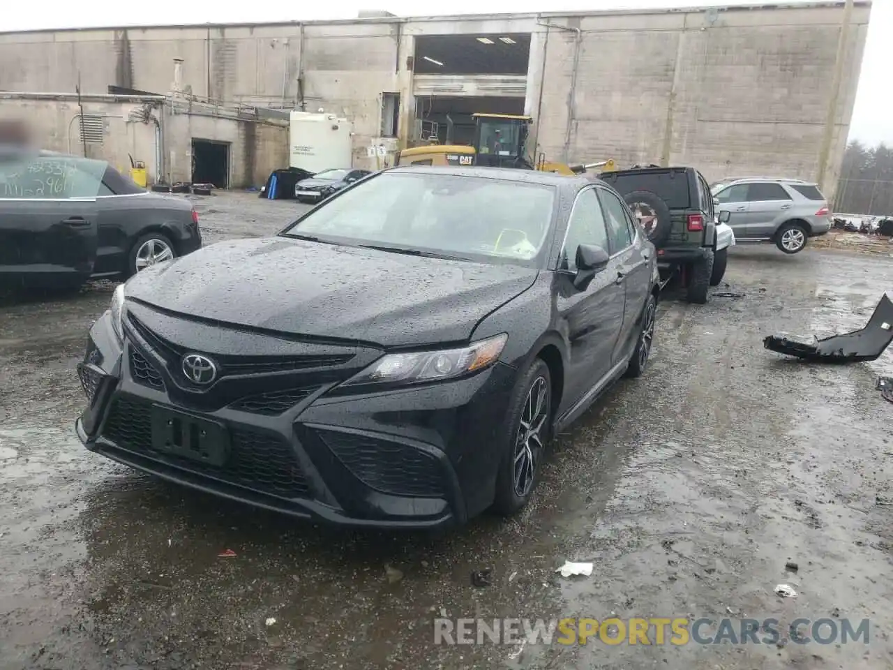 2 Photograph of a damaged car 4T1G11AK1MU574733 TOYOTA CAMRY 2021