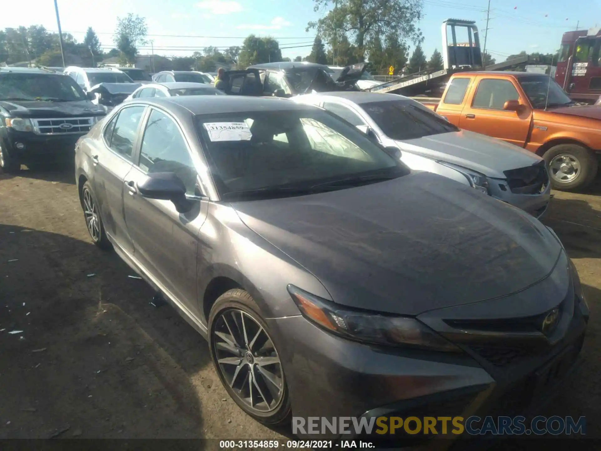 1 Photograph of a damaged car 4T1G11AK1MU576790 TOYOTA CAMRY 2021