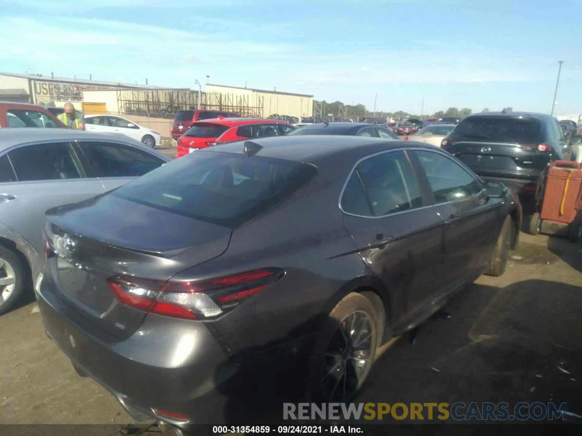 4 Photograph of a damaged car 4T1G11AK1MU576790 TOYOTA CAMRY 2021