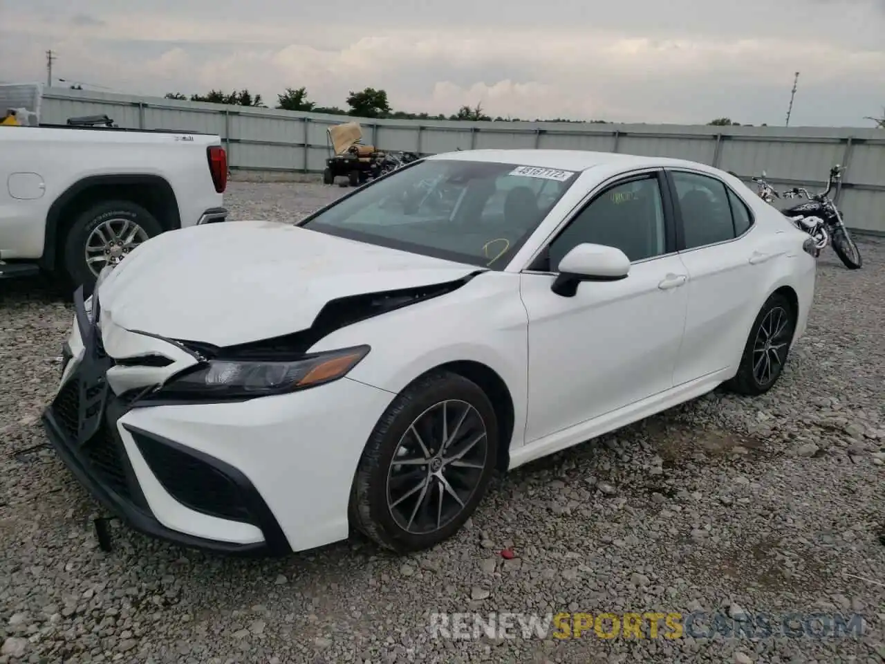 2 Photograph of a damaged car 4T1G11AK1MU580614 TOYOTA CAMRY 2021