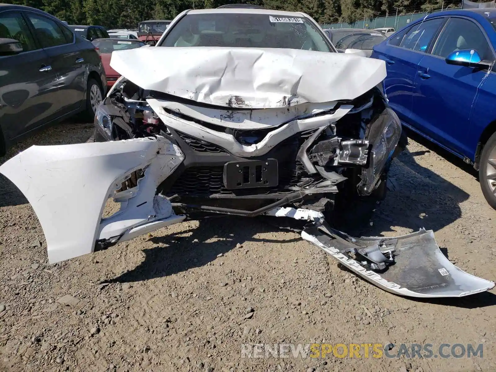 9 Photograph of a damaged car 4T1G11AK1MU585294 TOYOTA CAMRY 2021