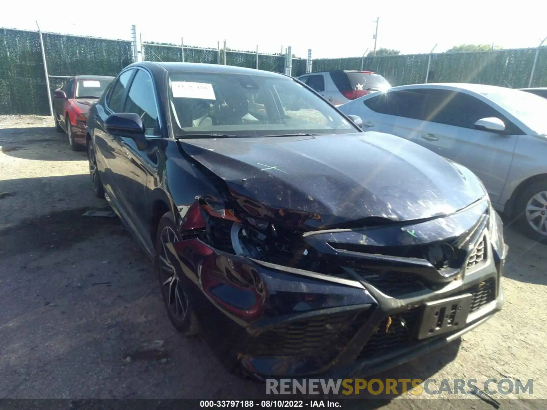 1 Photograph of a damaged car 4T1G11AK1MU597588 TOYOTA CAMRY 2021