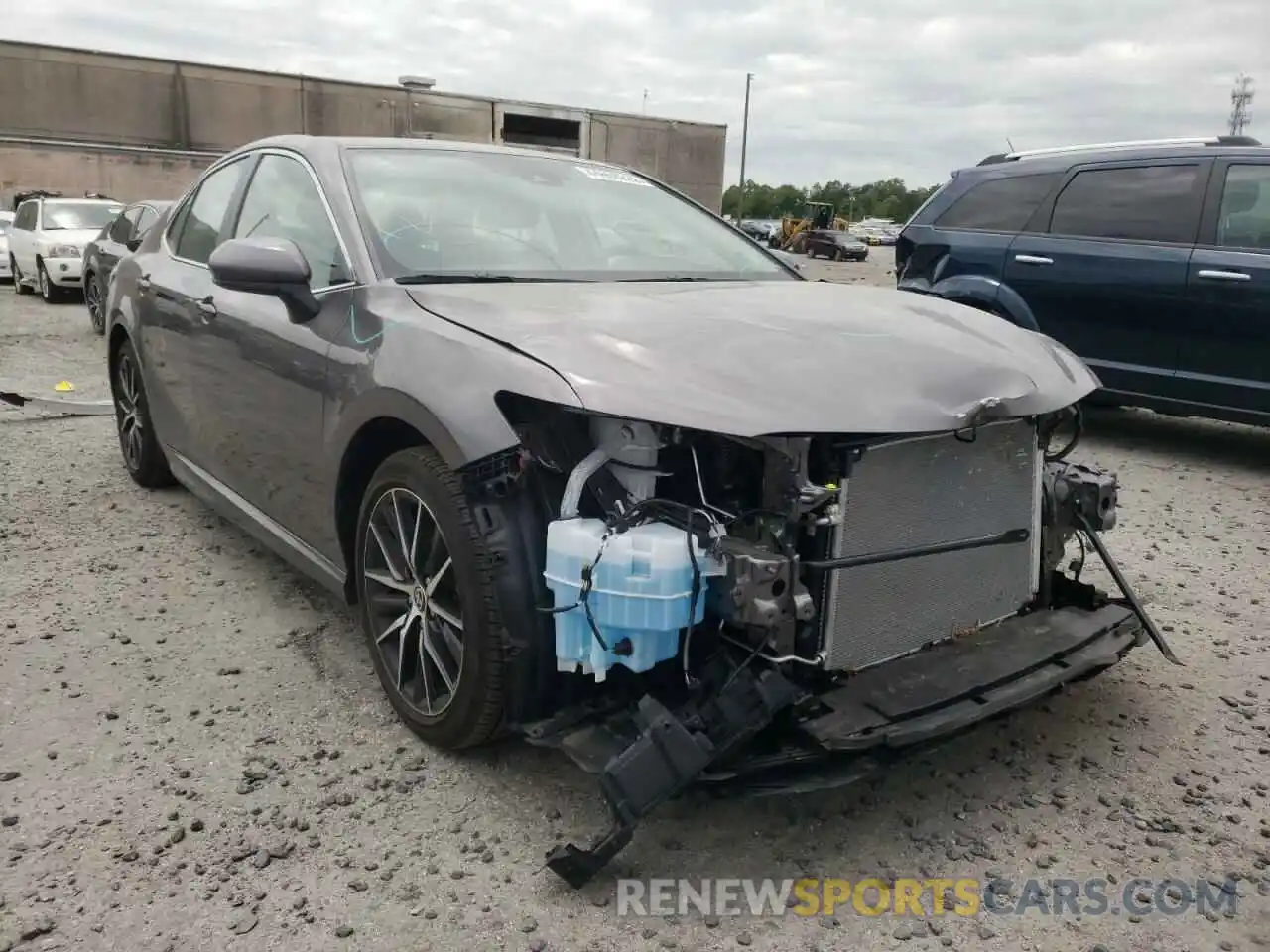 1 Photograph of a damaged car 4T1G11AK1MU603728 TOYOTA CAMRY 2021