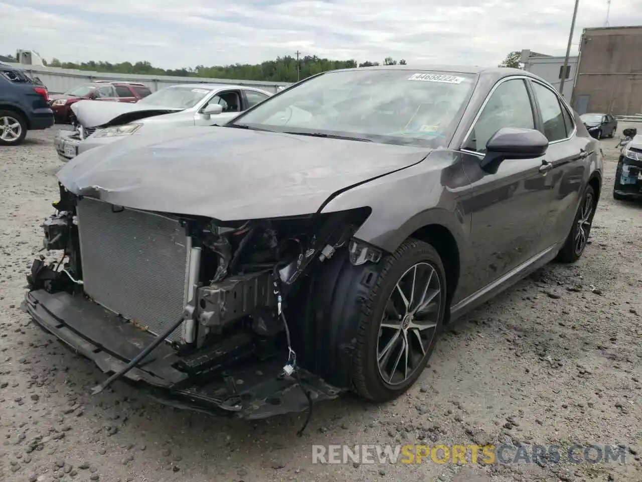 2 Photograph of a damaged car 4T1G11AK1MU603728 TOYOTA CAMRY 2021