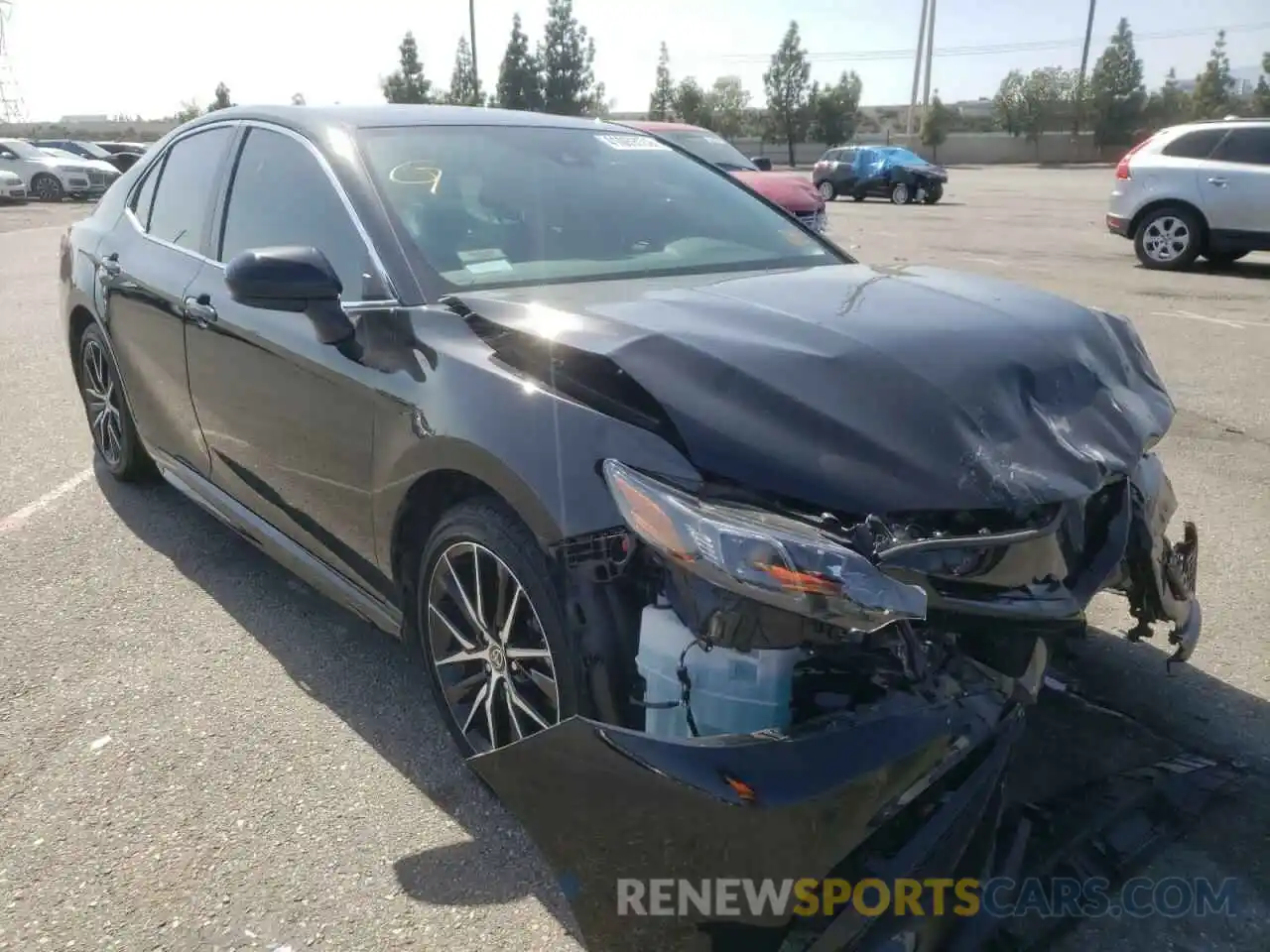 1 Photograph of a damaged car 4T1G11AK1MU608699 TOYOTA CAMRY 2021