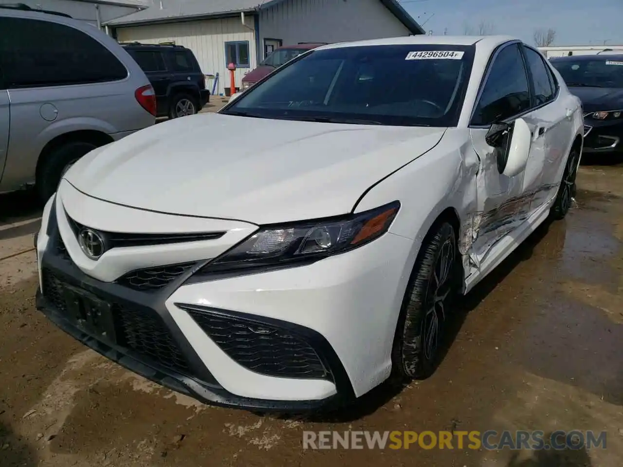 1 Photograph of a damaged car 4T1G11AK1MU609299 TOYOTA CAMRY 2021