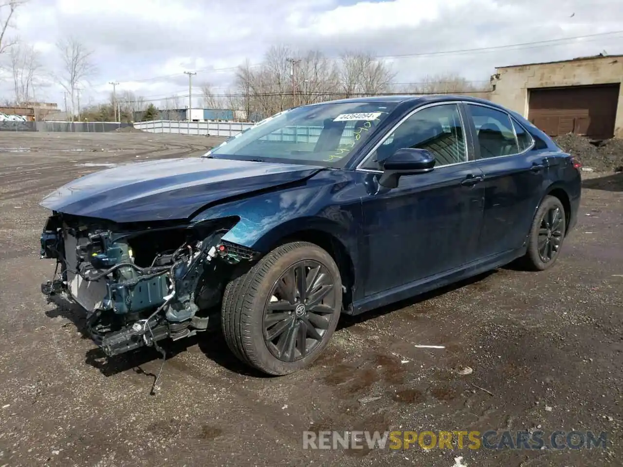 1 Photograph of a damaged car 4T1G11AK1MU615152 TOYOTA CAMRY 2021