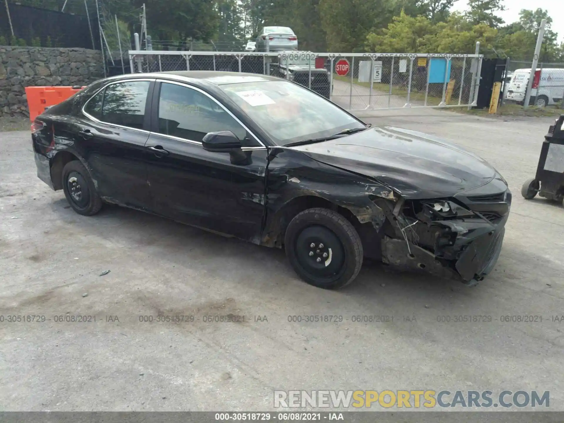 1 Photograph of a damaged car 4T1G11AK2MU404400 TOYOTA CAMRY 2021