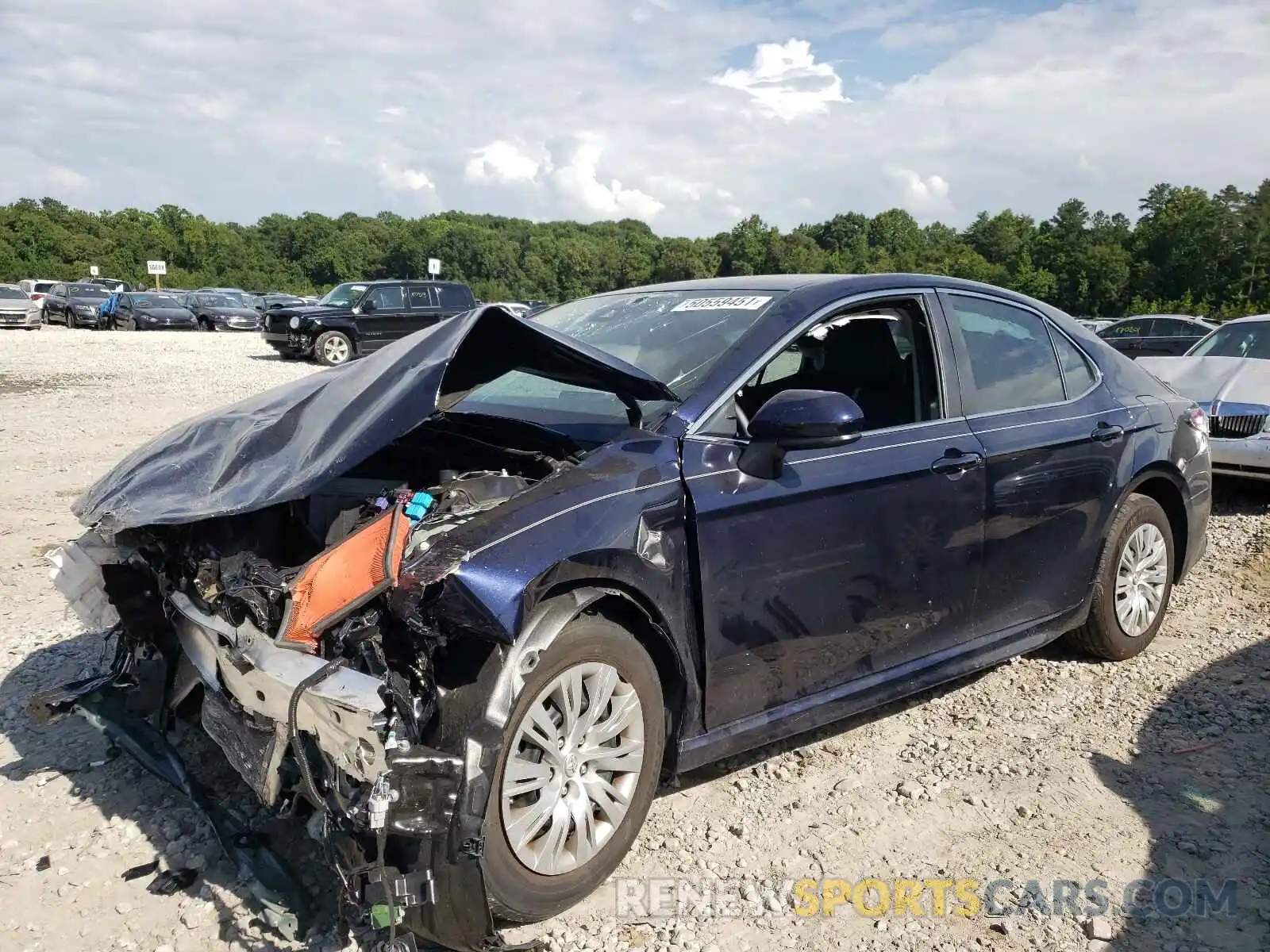 2 Photograph of a damaged car 4T1G11AK2MU405000 TOYOTA CAMRY 2021