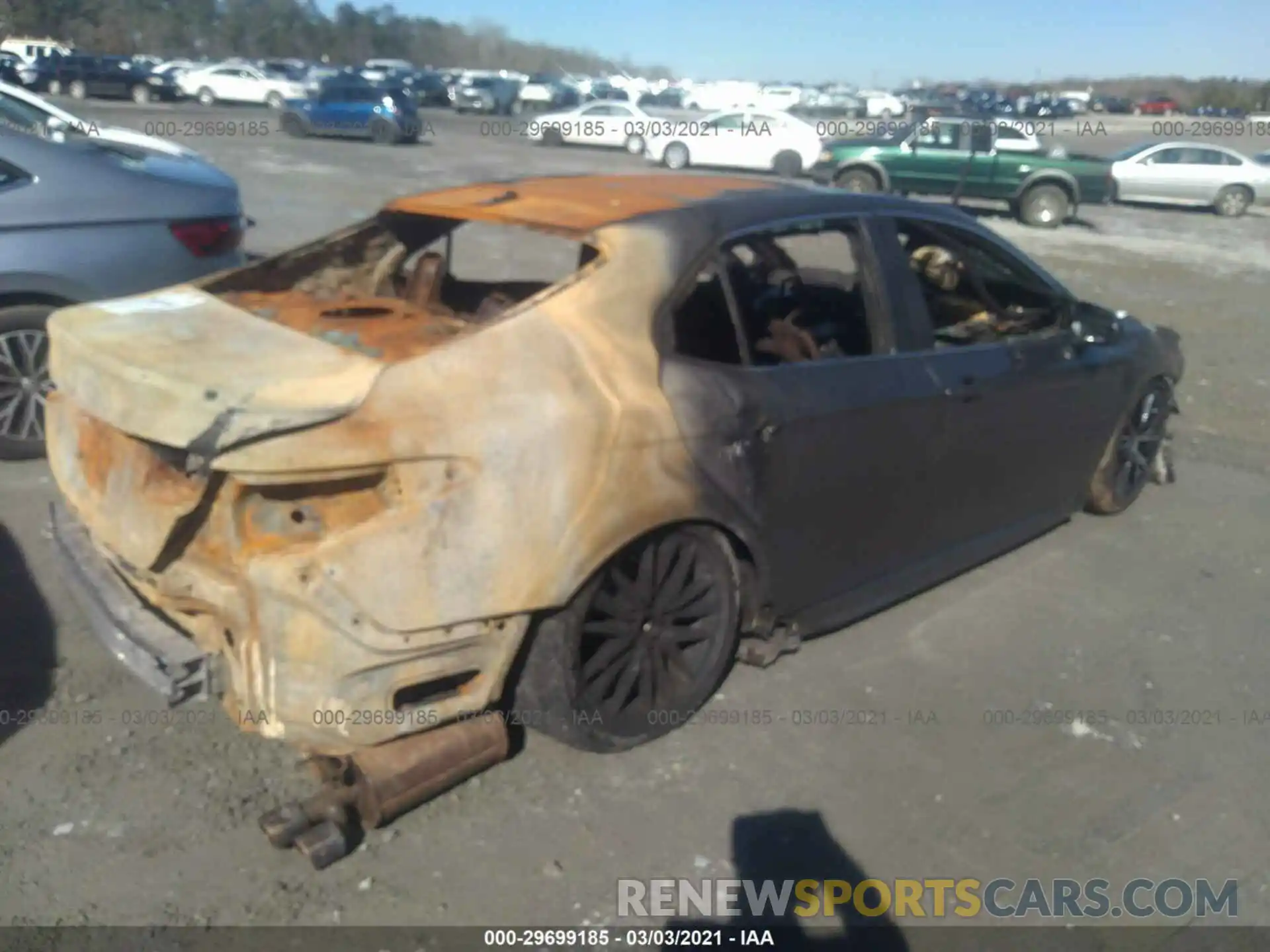 4 Photograph of a damaged car 4T1G11AK2MU407149 TOYOTA CAMRY 2021