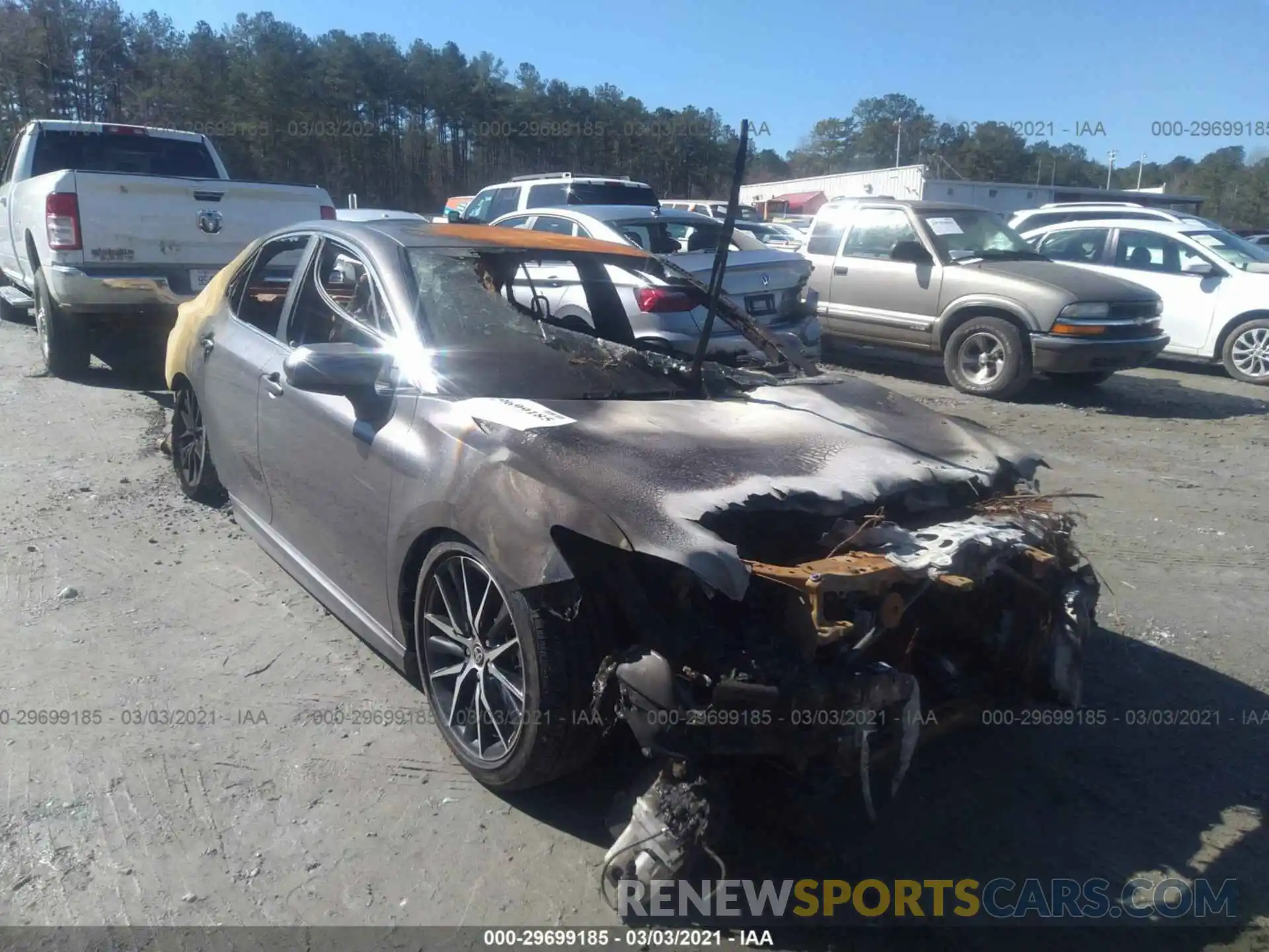 6 Photograph of a damaged car 4T1G11AK2MU407149 TOYOTA CAMRY 2021