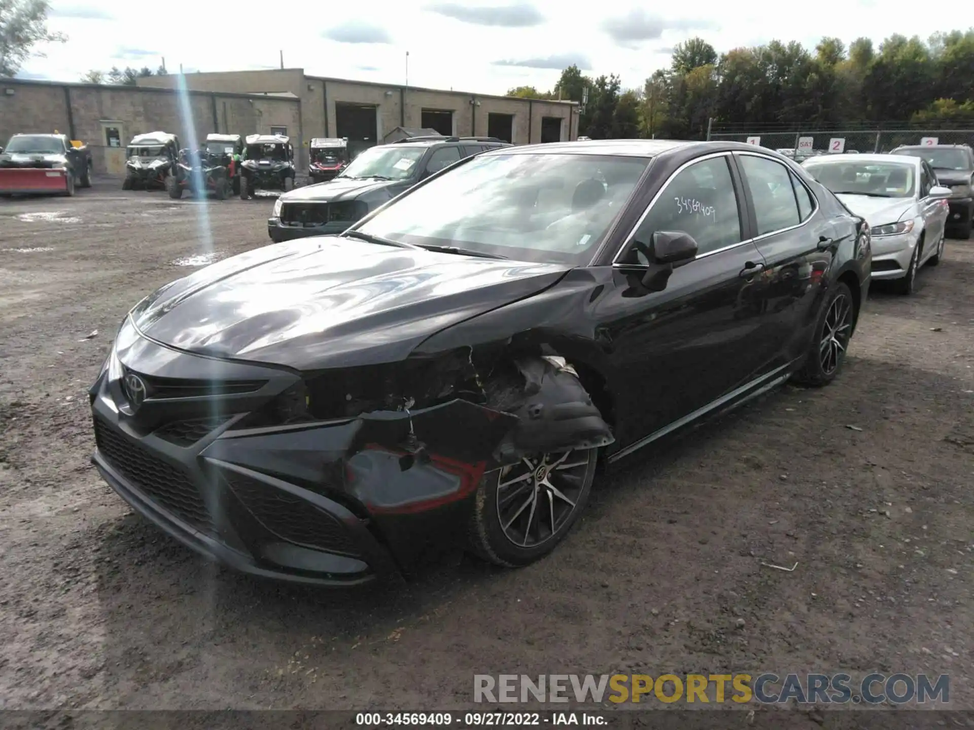 2 Photograph of a damaged car 4T1G11AK2MU407894 TOYOTA CAMRY 2021