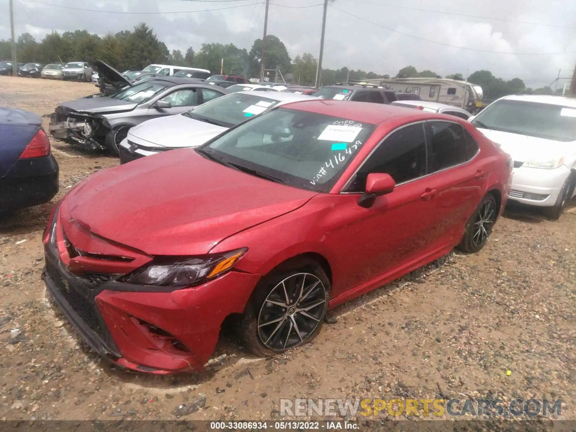 2 Photograph of a damaged car 4T1G11AK2MU416479 TOYOTA CAMRY 2021