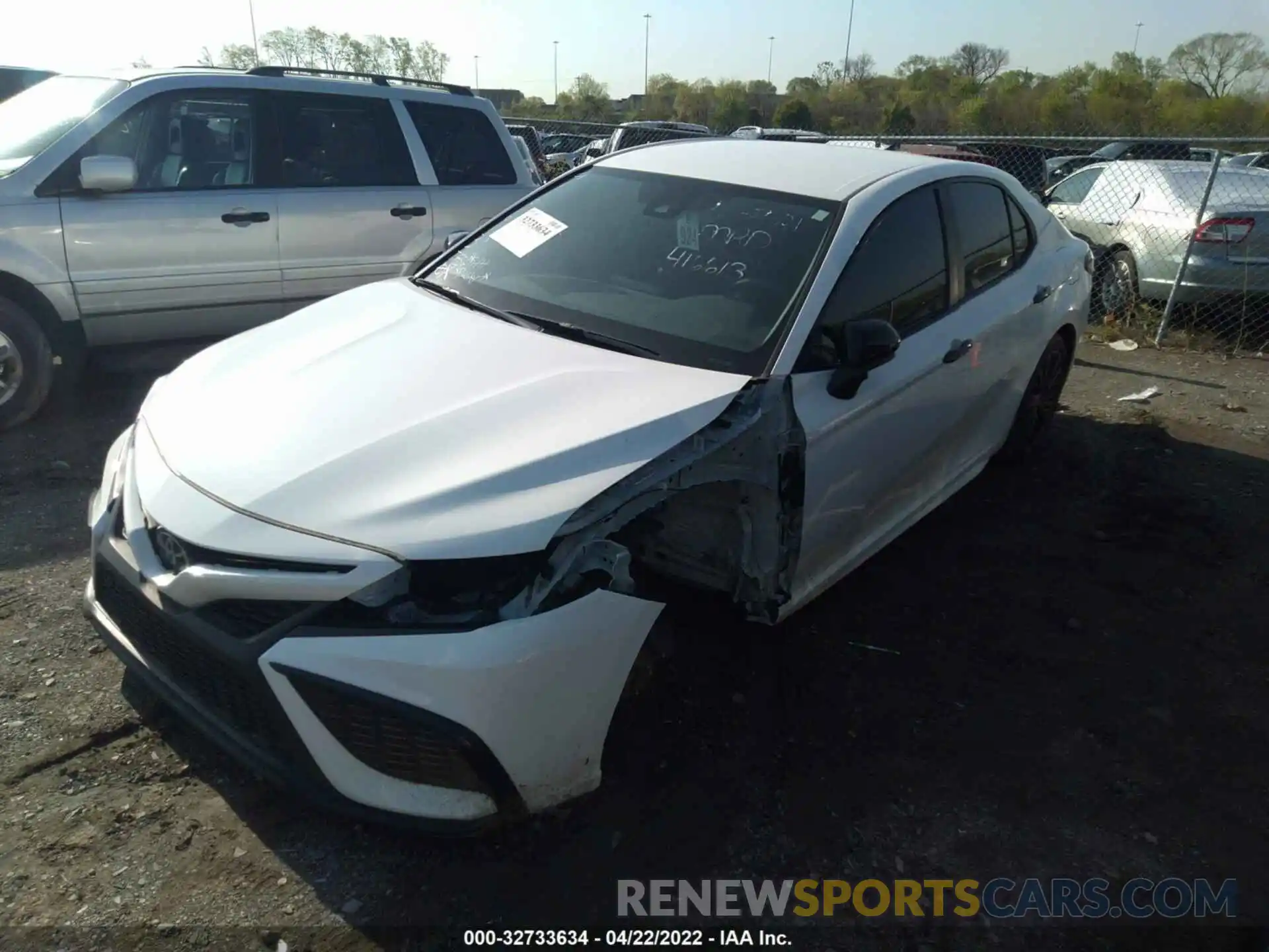 2 Photograph of a damaged car 4T1G11AK2MU416613 TOYOTA CAMRY 2021